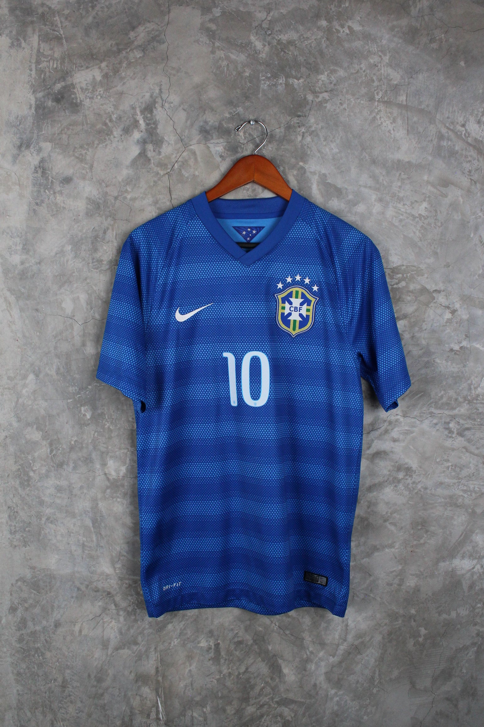 Selección Brasil Visitante 2014 Neymar Jr #10