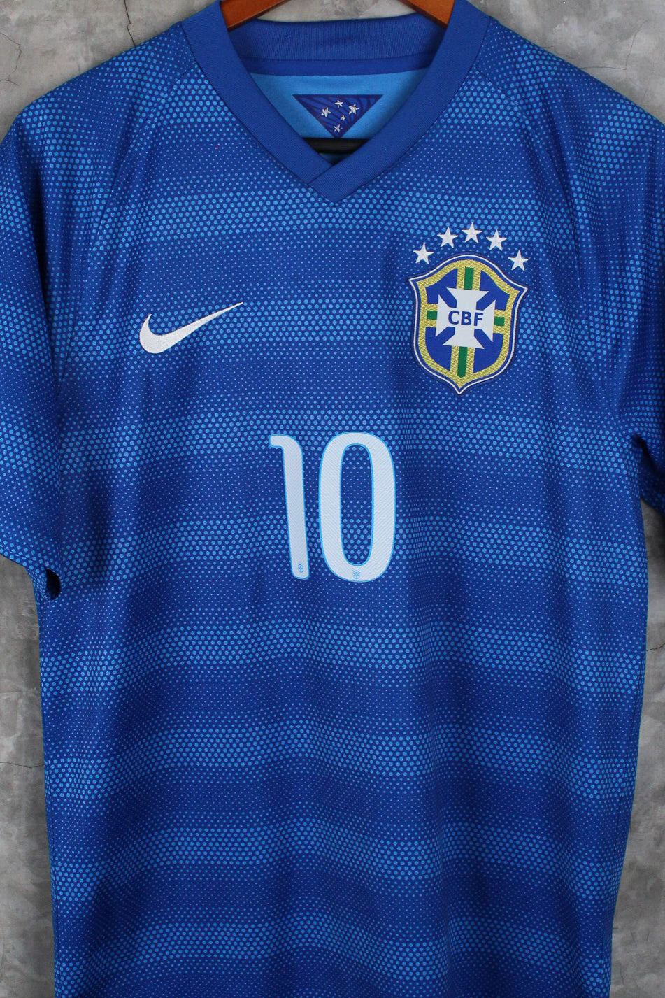 Selección Brasil Visitante 2014 Neymar Jr #10