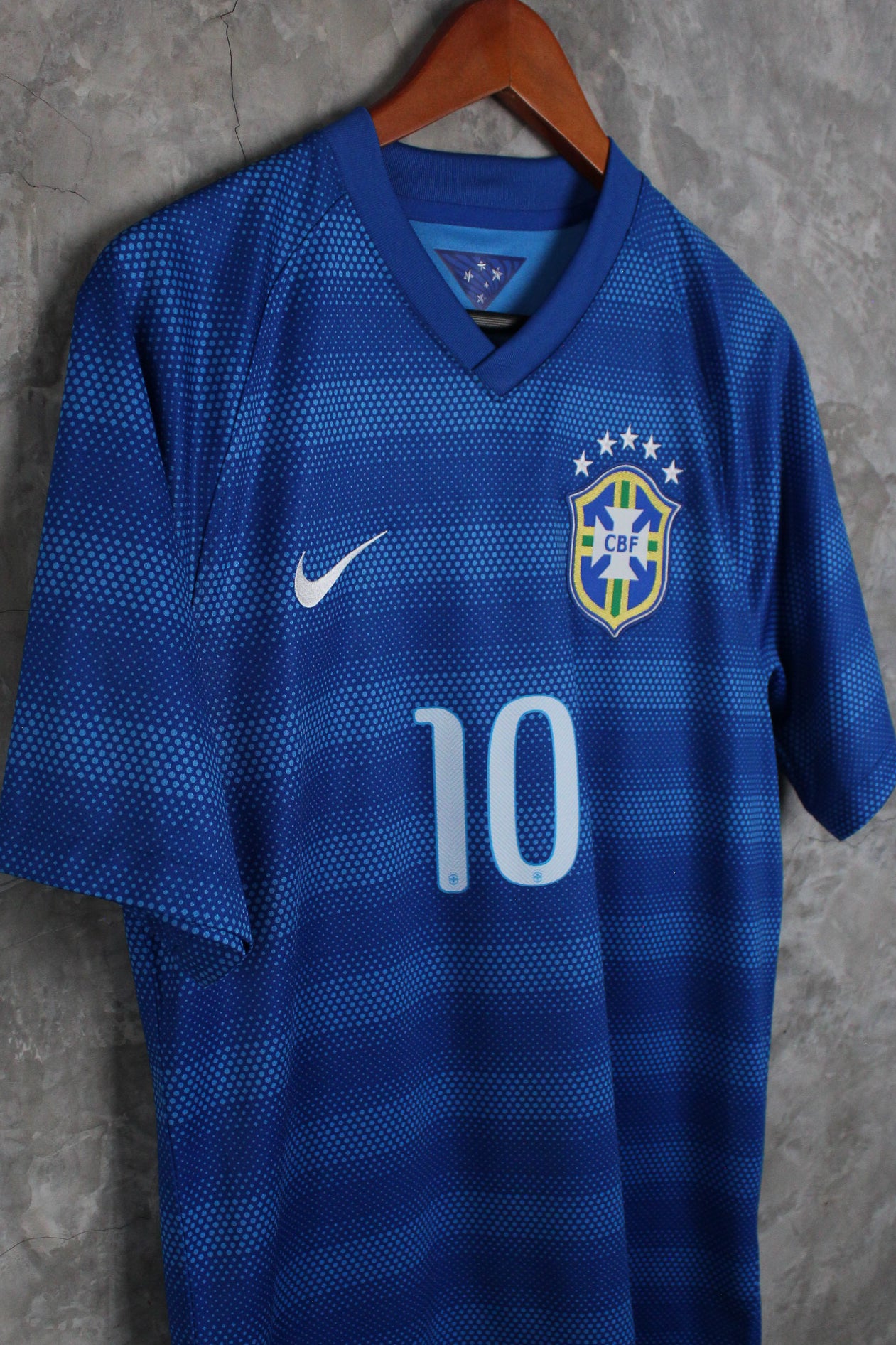 Selección Brasil Visitante 2014 Neymar Jr #10