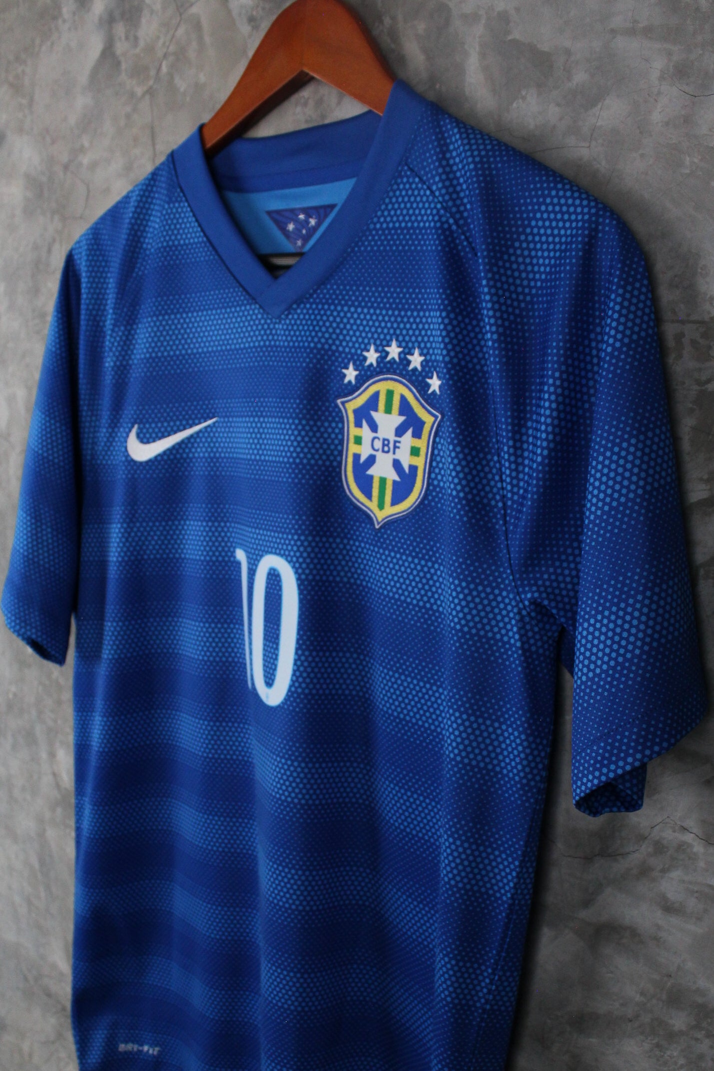 Selección Brasil Visitante 2014 Neymar Jr #10