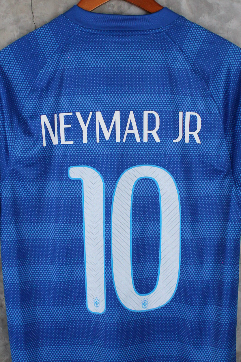 Selección Brasil Visitante 2014 Neymar Jr #10