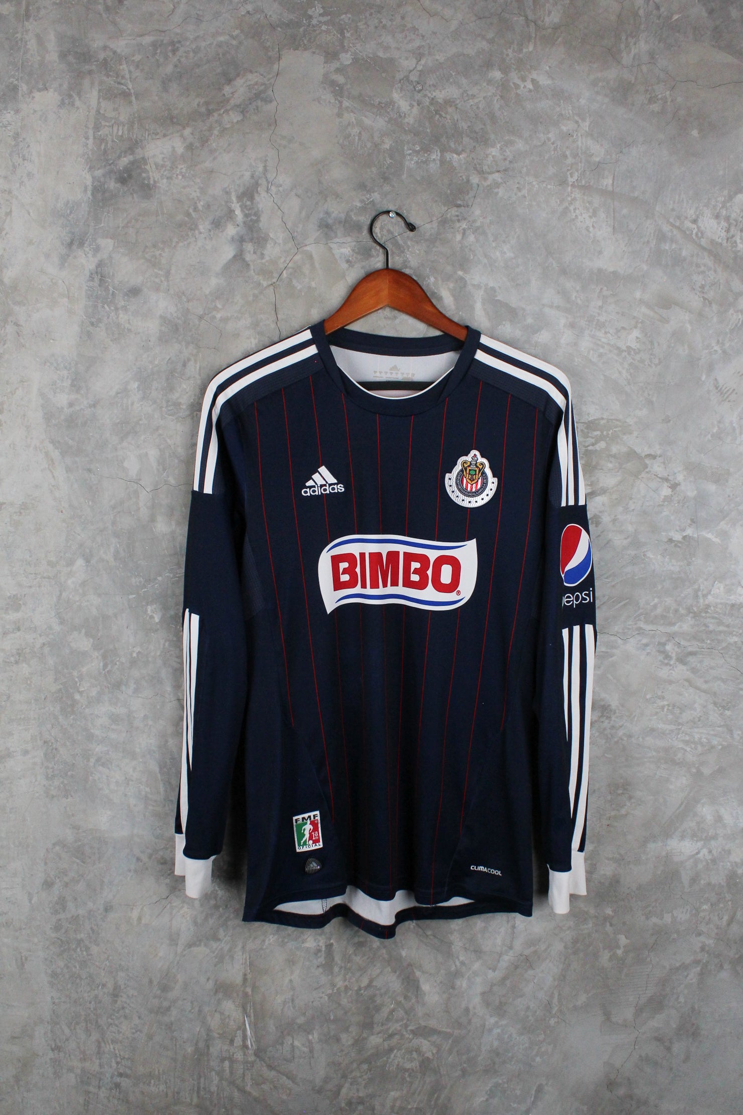 Chivas Visitante 2011/12 mangas largas