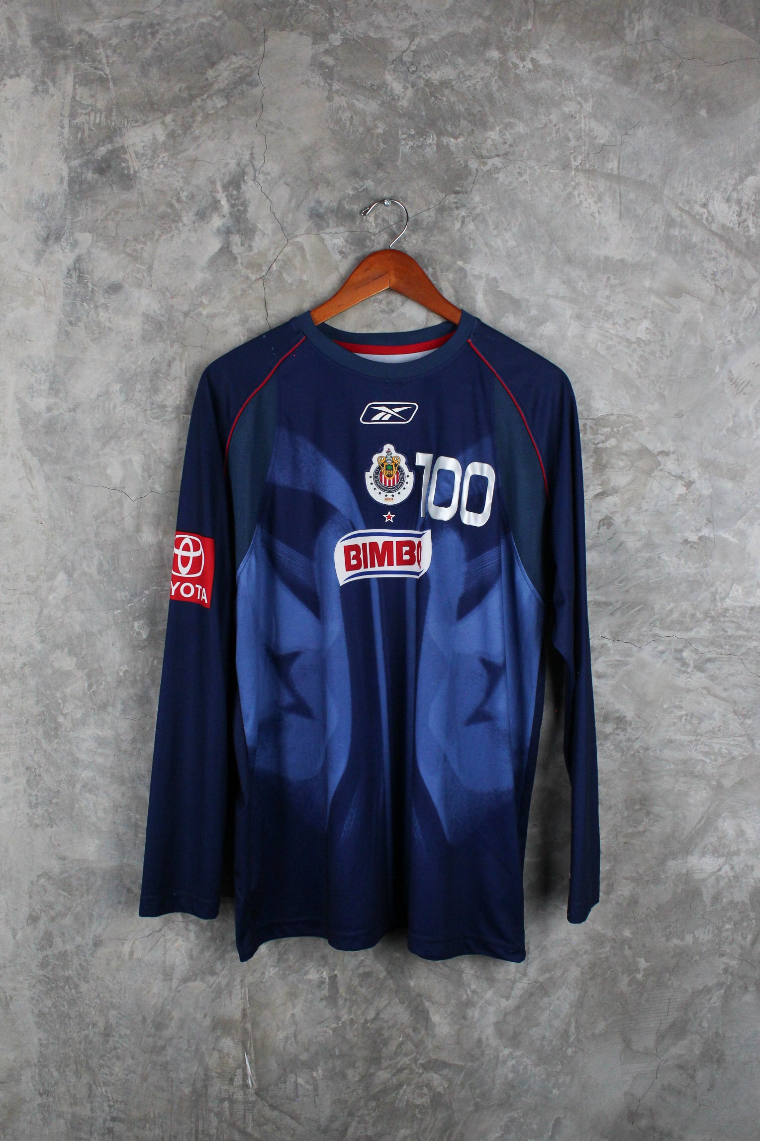 Chivas Entrenamiento 2006/07 Adolfo "Bofo" Bautista #100 mangas largas