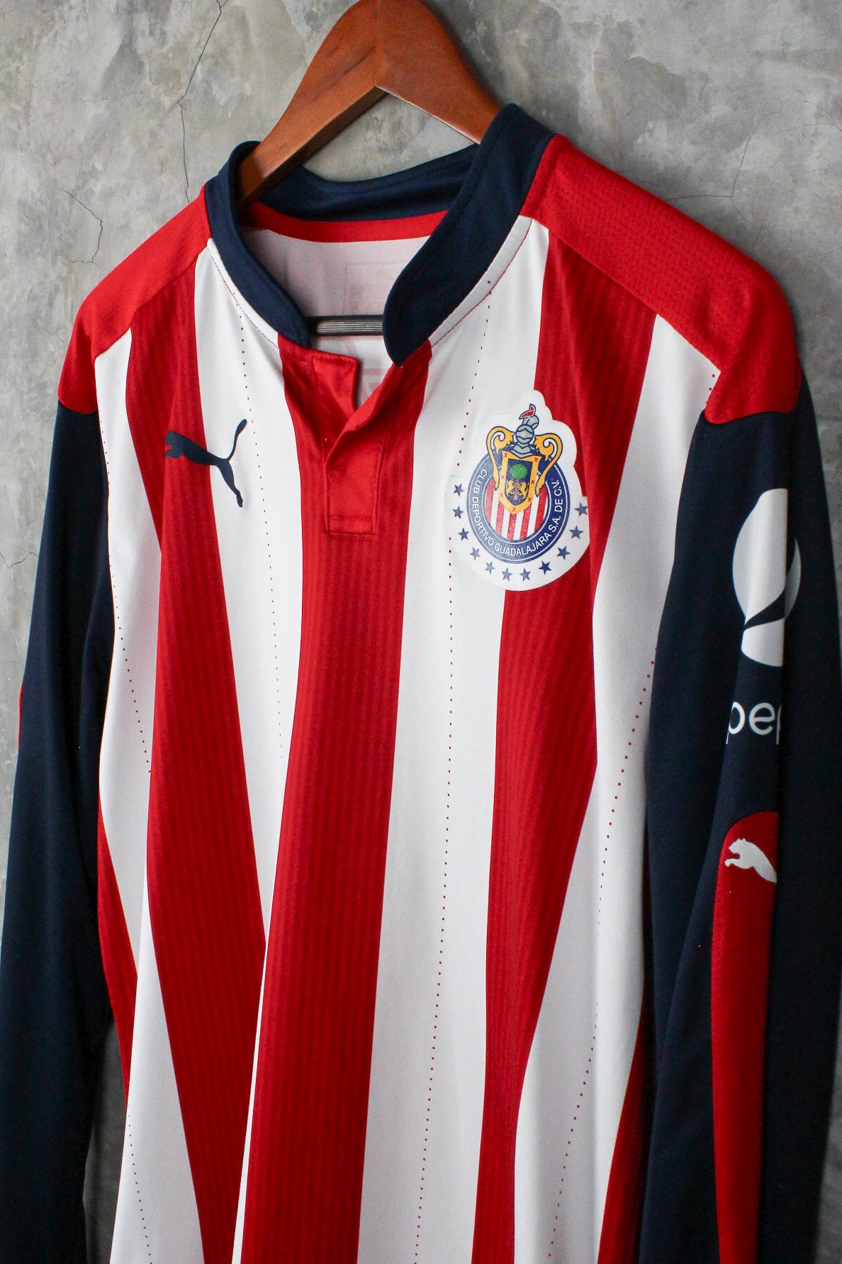 Chivas Local 2016/17 Alan Pulido #9 mangas largas