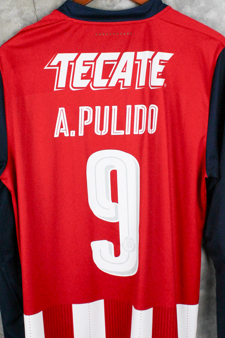 Chivas Local 2016/17 Alan Pulido #9 mangas largas