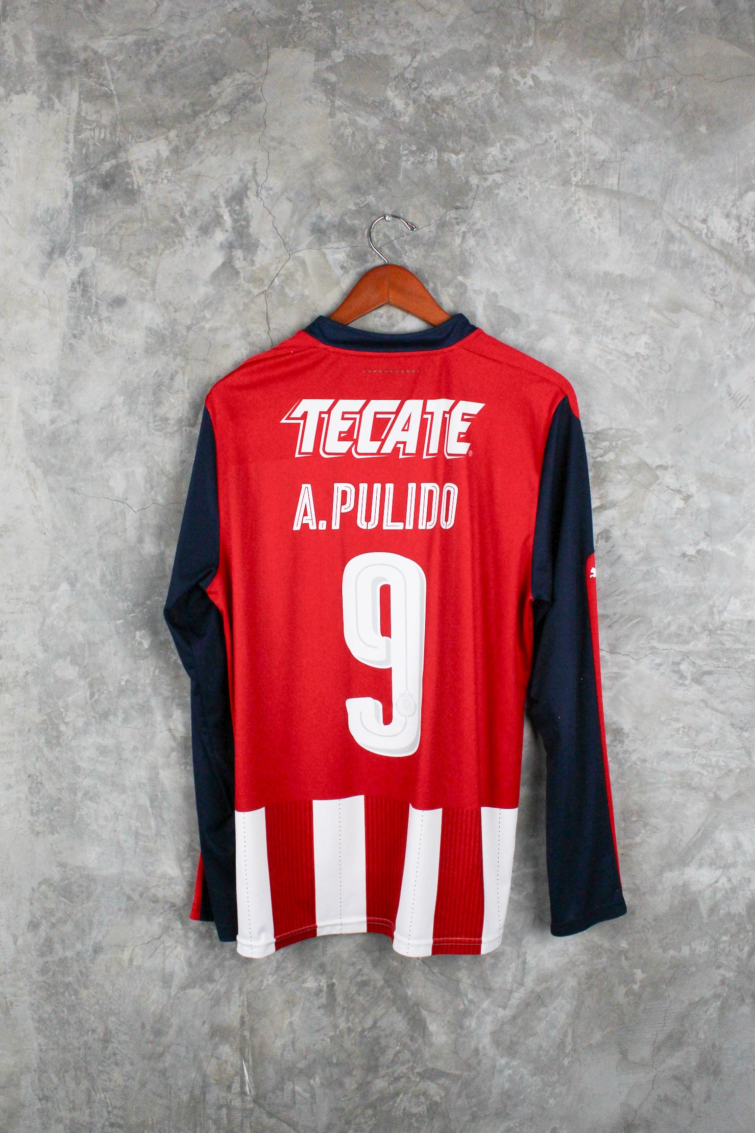 Chivas Local 2016/17 Alan Pulido #9 mangas largas
