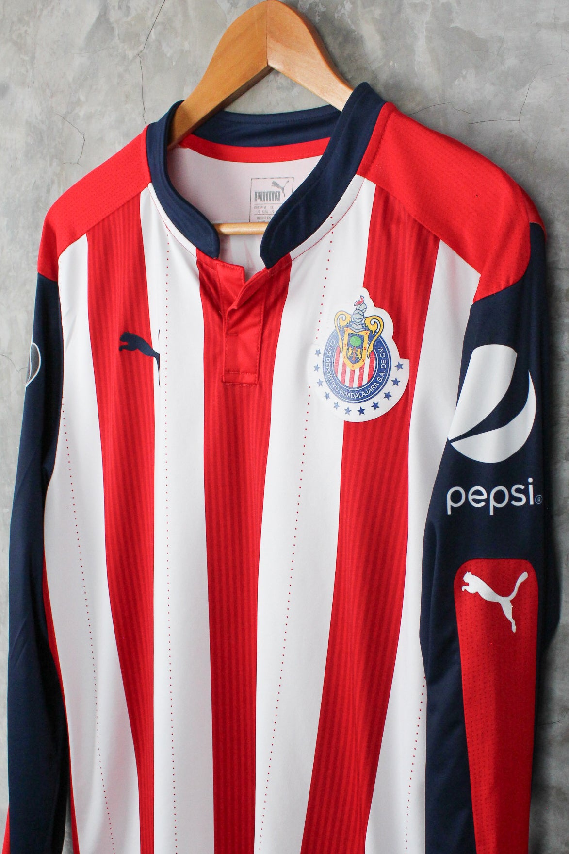 Chivas Local 2016/17 Rodolfo Pizarro #20 mangas largas
