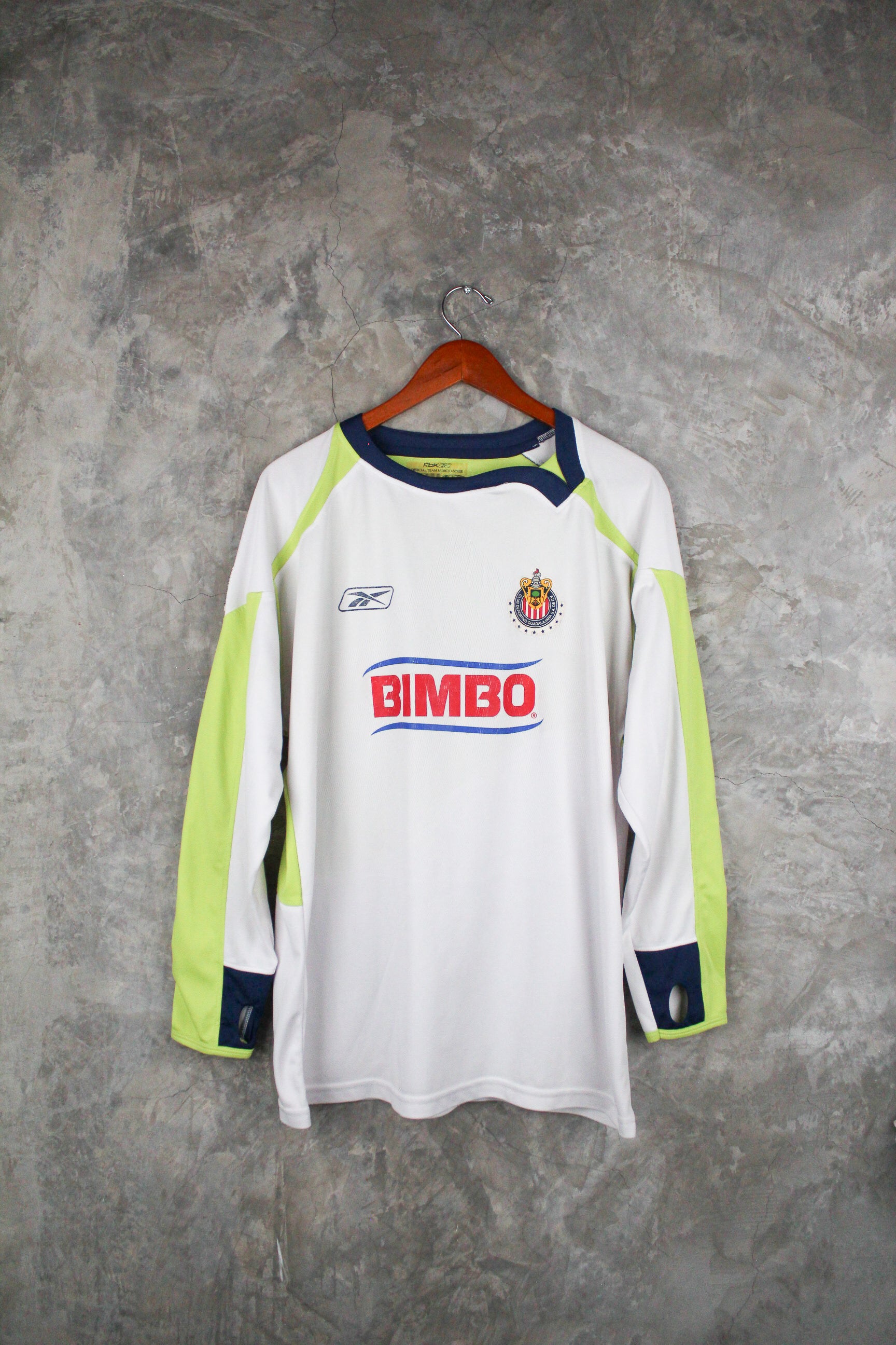 Chivas Visitante Manga Larga 2007/08 Ramon Morales #11