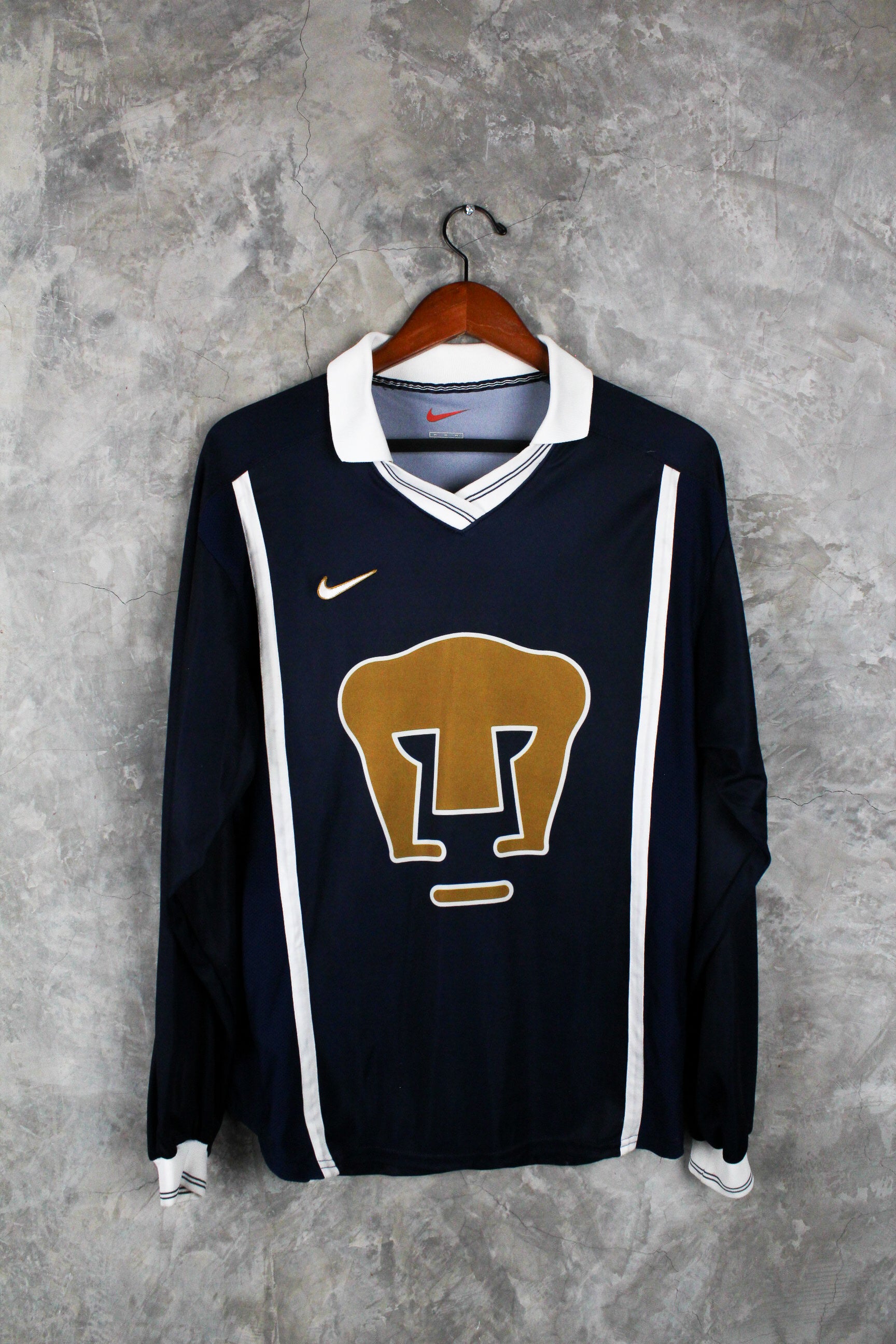 Pumas UNAM Local 1990/00 manga larga