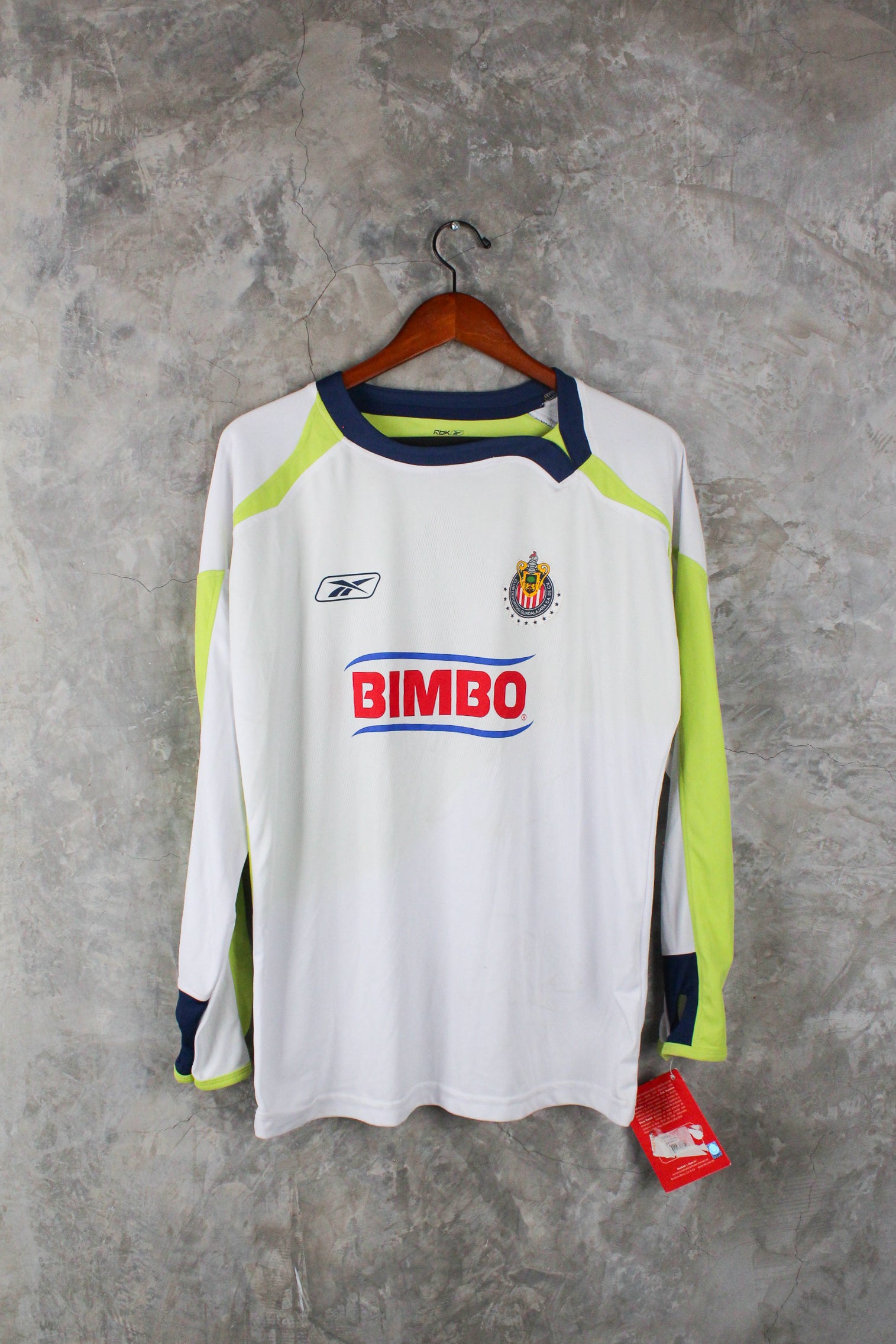 Chivas Visitante 2007/08 mangas largas