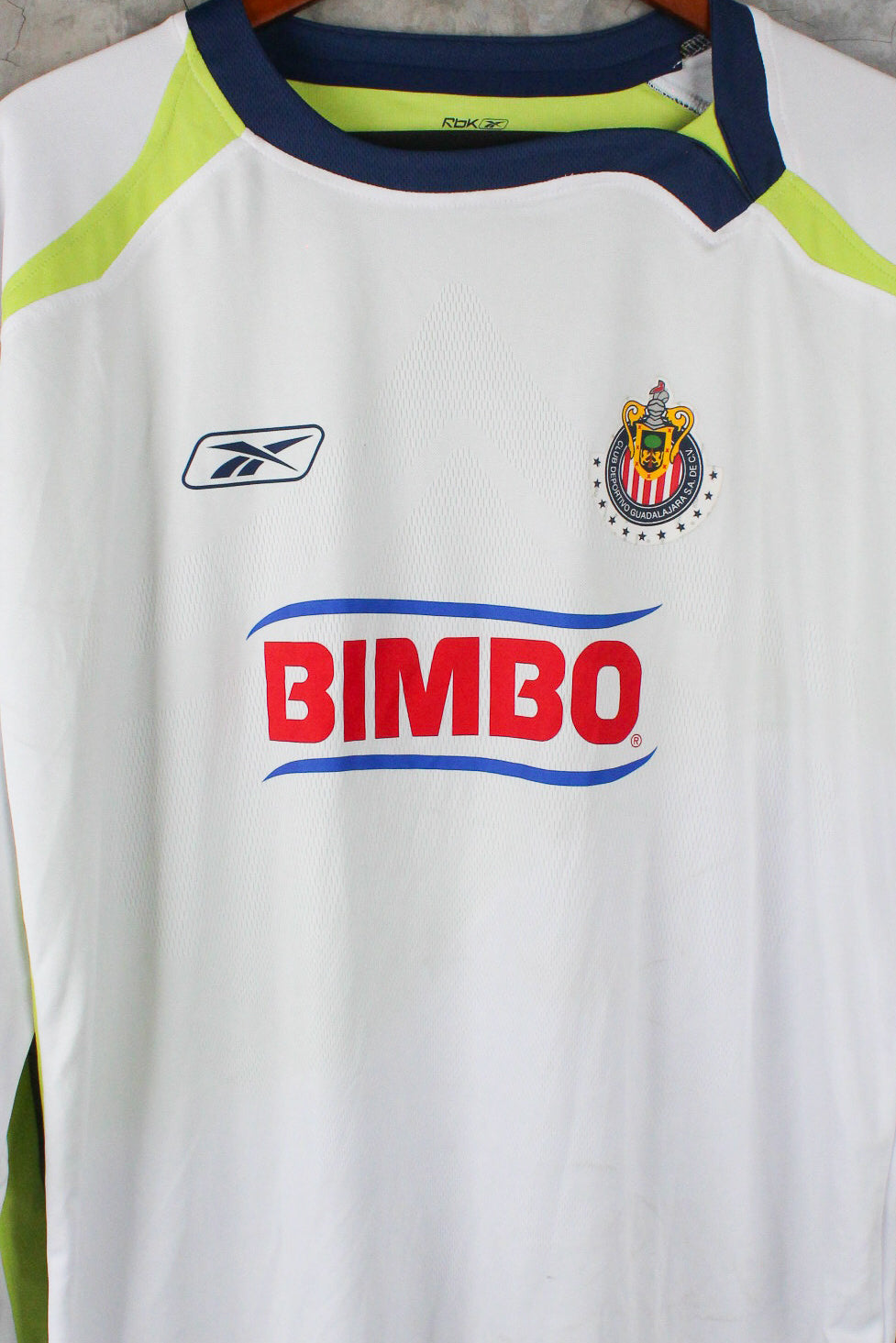 Chivas Visitante 2007/08 mangas largas