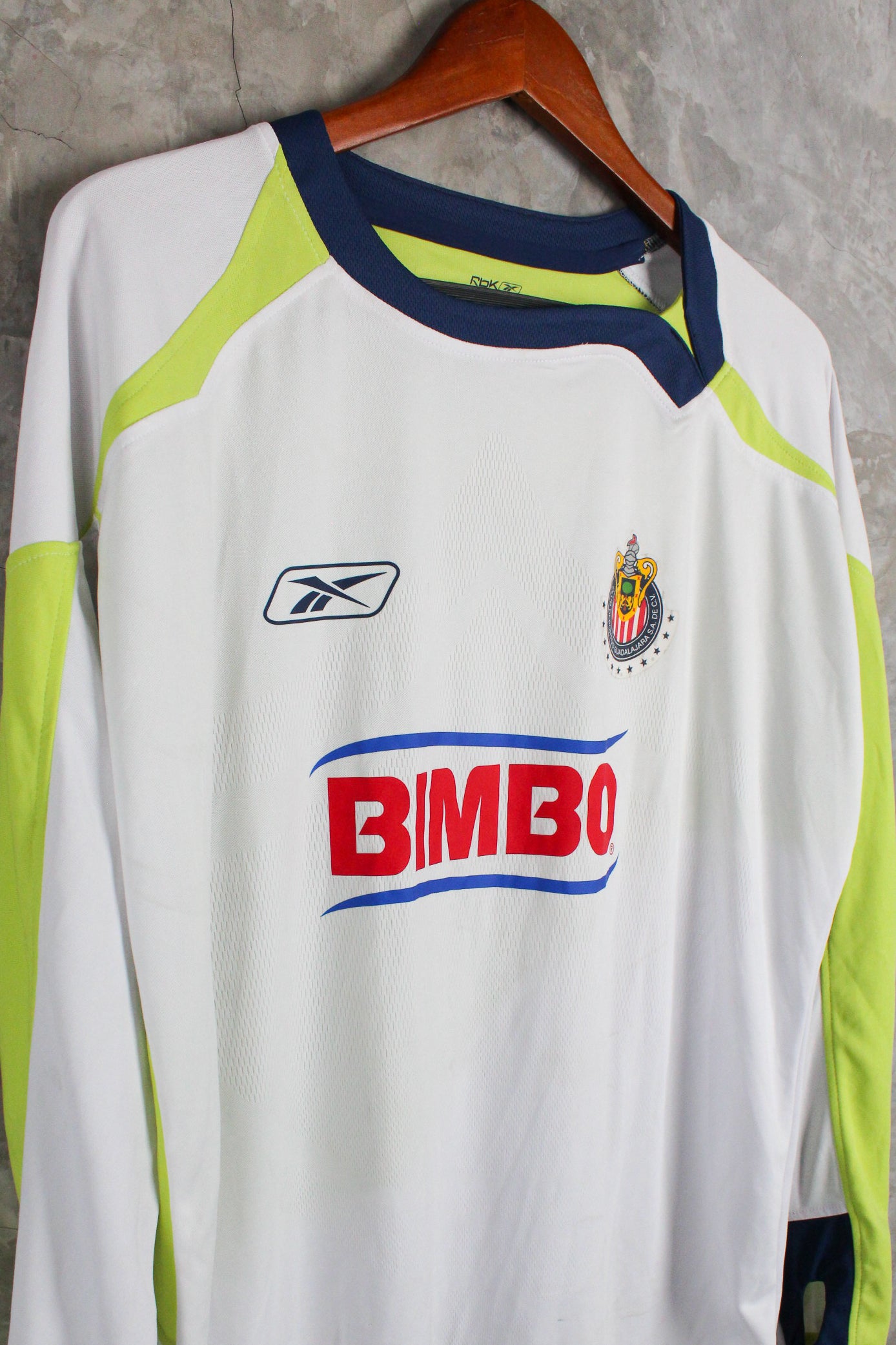 Chivas Visitante 2007/08 mangas largas
