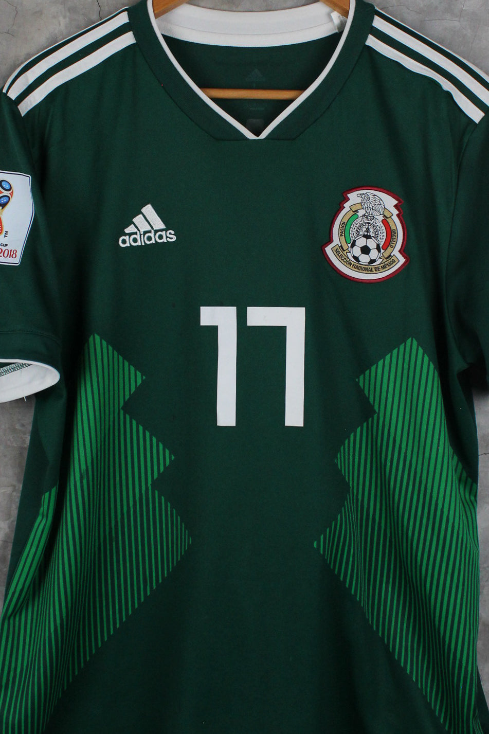 Selección Mexicana Local 2018 Jesús "Tecatito" Corona #17