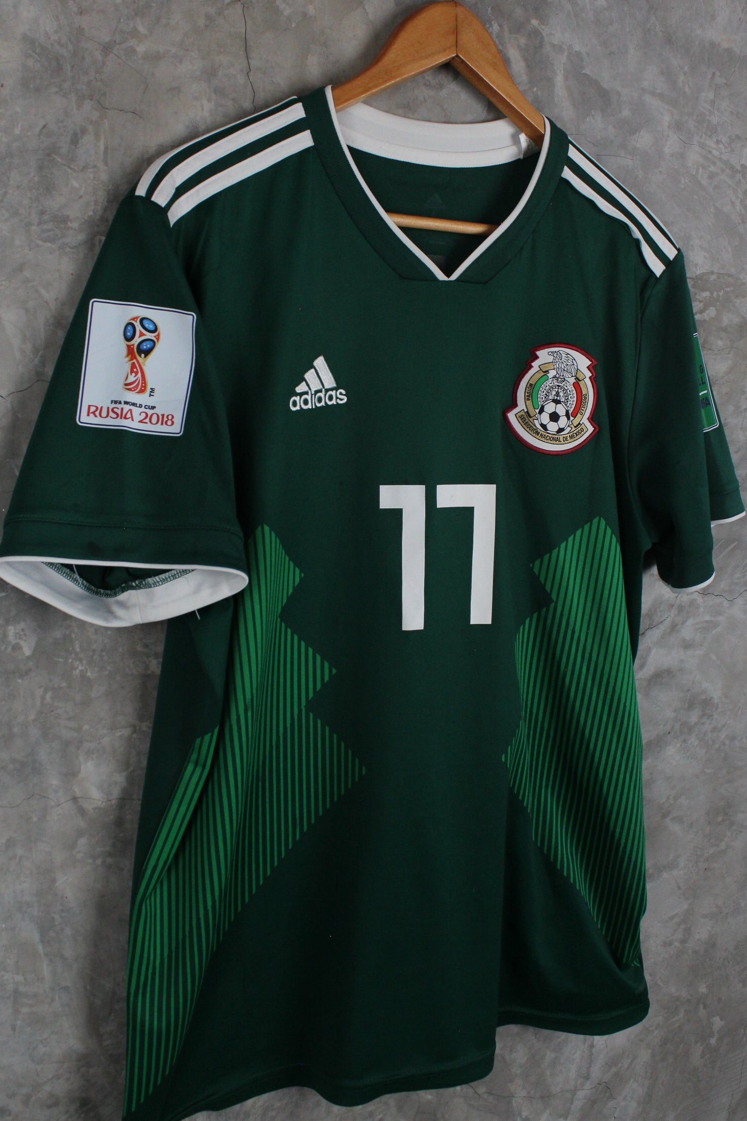 Selección Mexicana Local 2018 Jesús "Tecatito" Corona #17