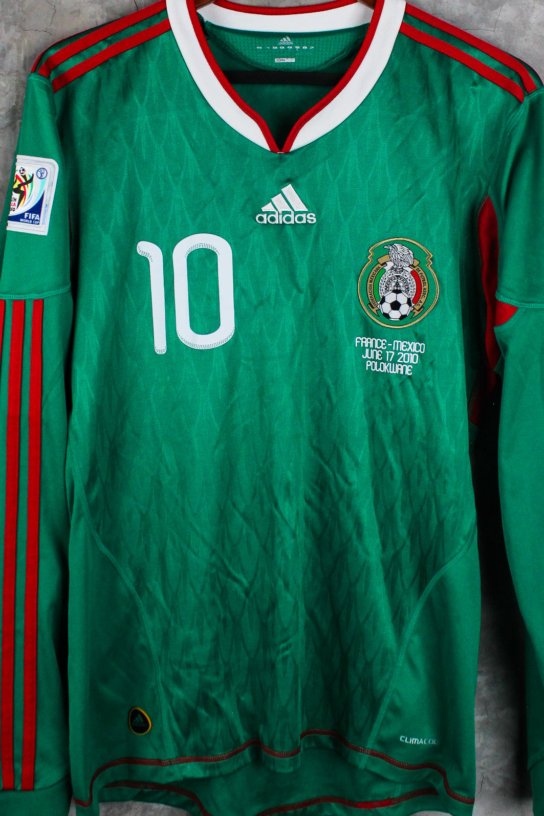 Selección Mexicana Local 2010 Cuauhtémoc Blanco #10