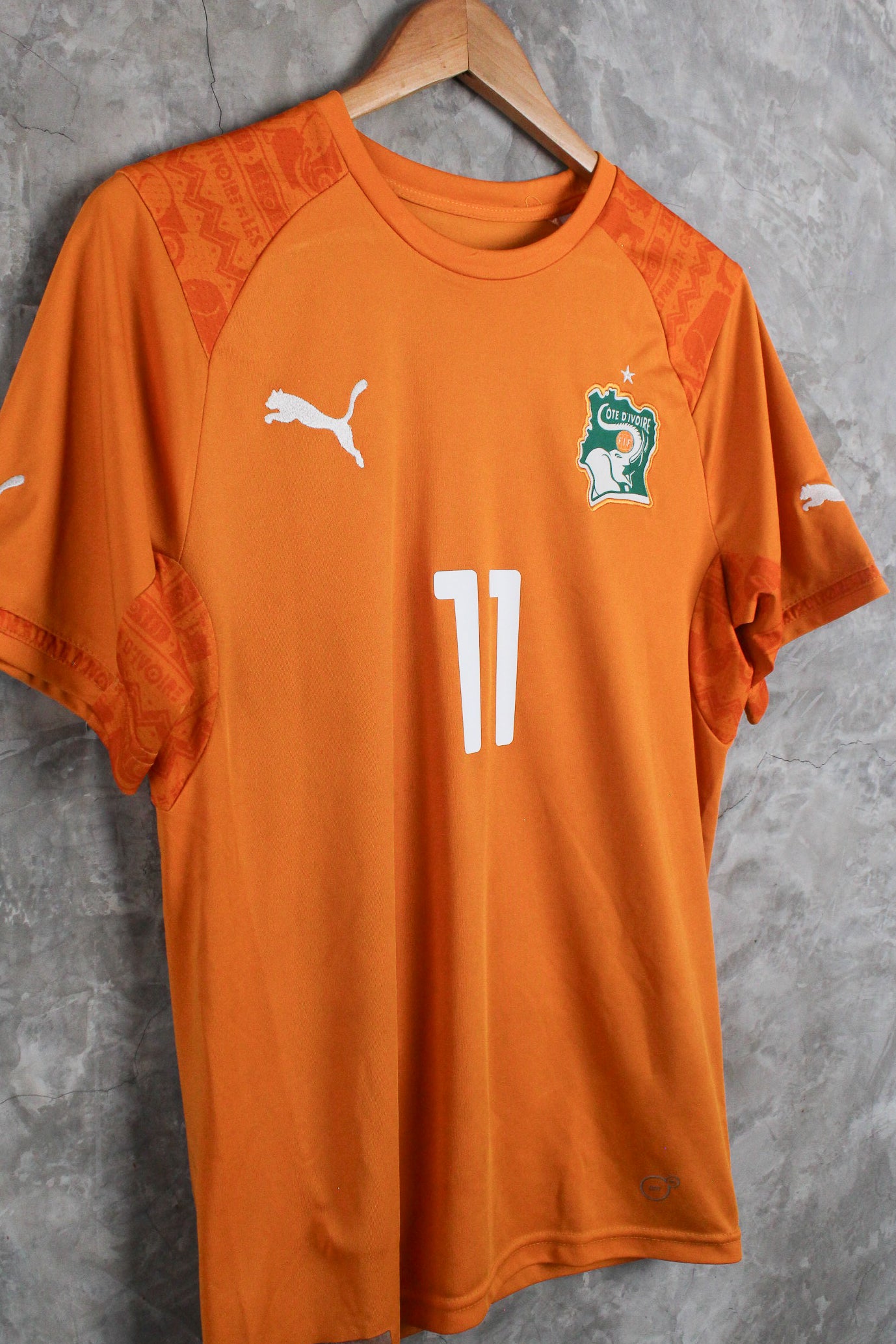 Selección de Costa de Marfil Local 2014 Didier Drogba #11