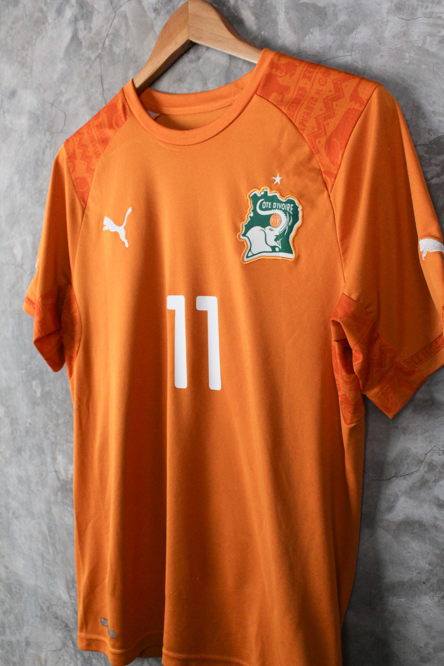 Selección de Costa de Marfil Local 2014 Didier Drogba #11