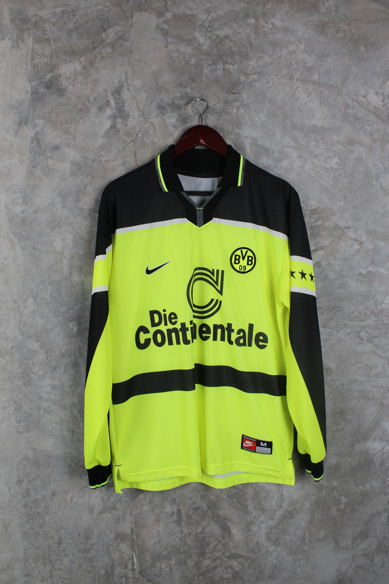 Borussia Dortmund Local Mangas Largas 1997/98 Andreas Möller