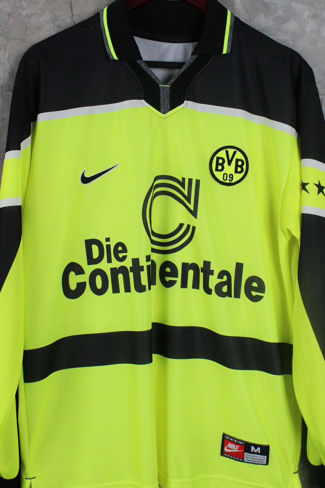 Borussia Dortmund Local Mangas Largas 1997/98 Andreas Möller