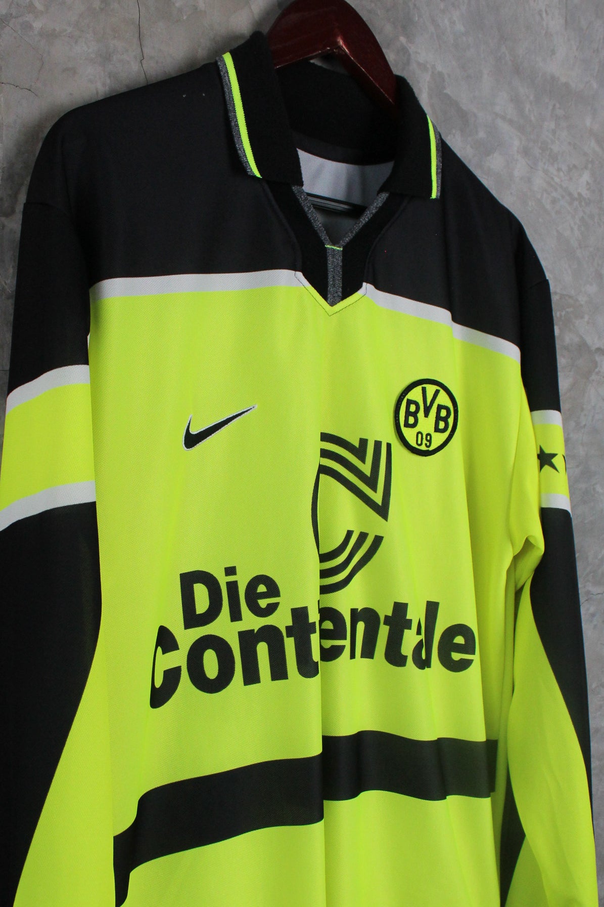 Borussia Dortmund Local Mangas Largas 1997/98 Andreas Möller