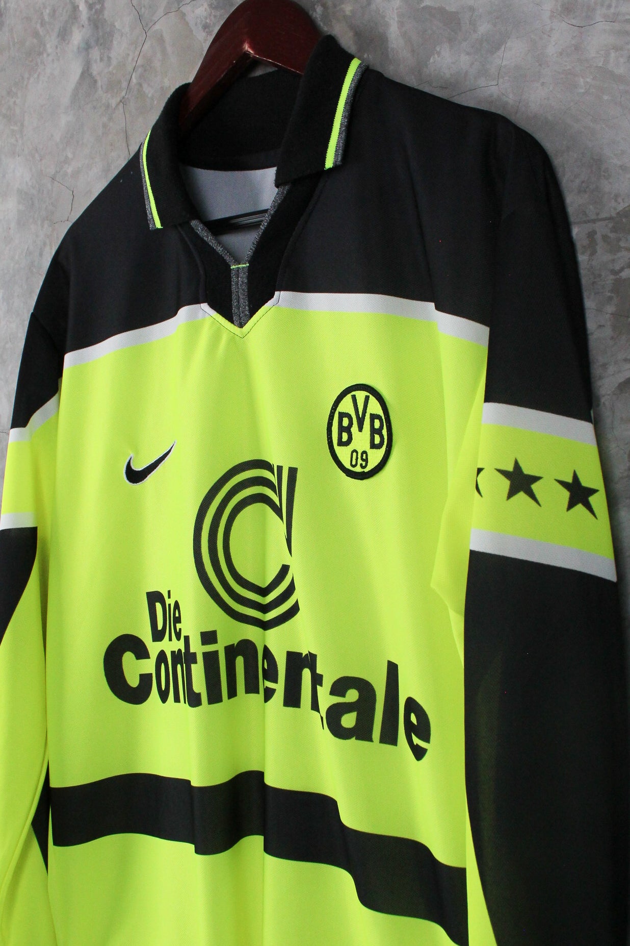 Borussia Dortmund Local Mangas Largas 1997/98 Andreas Möller