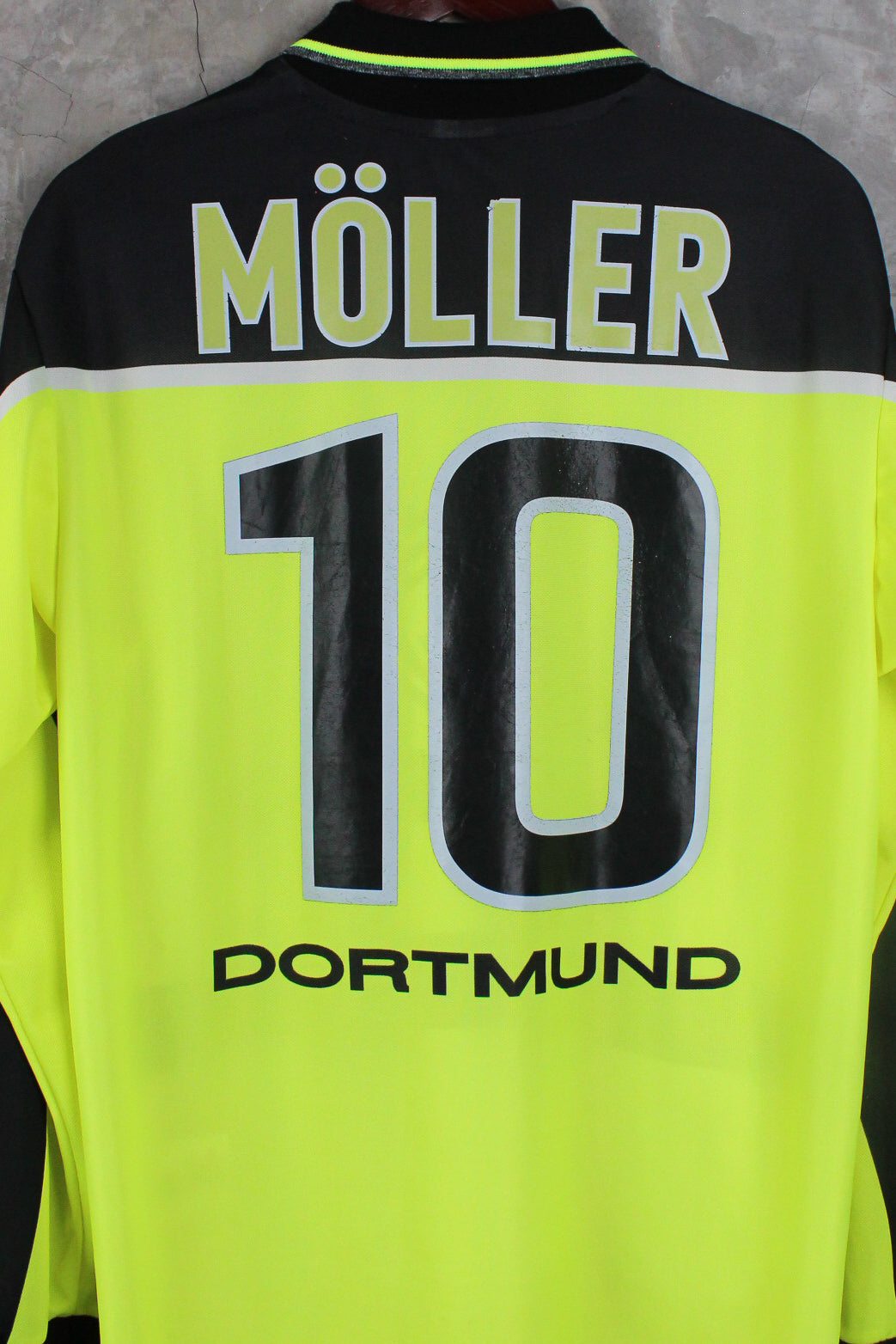 Borussia Dortmund Local Mangas Largas 1997/98 Andreas Möller