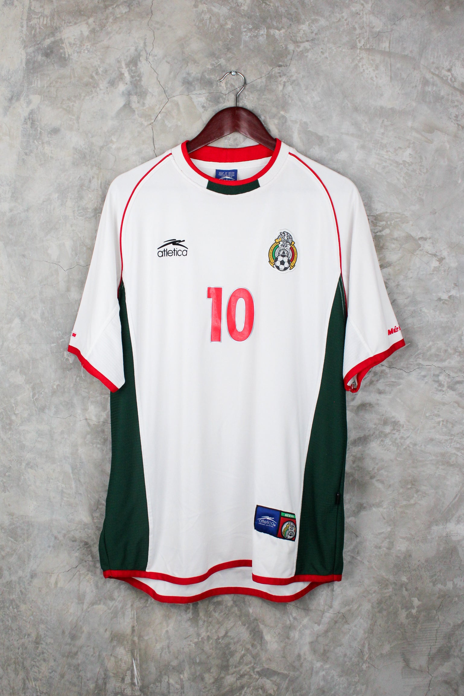 Selección Mexicana Visitante 2001 Cuauhtemoc Blanco #10