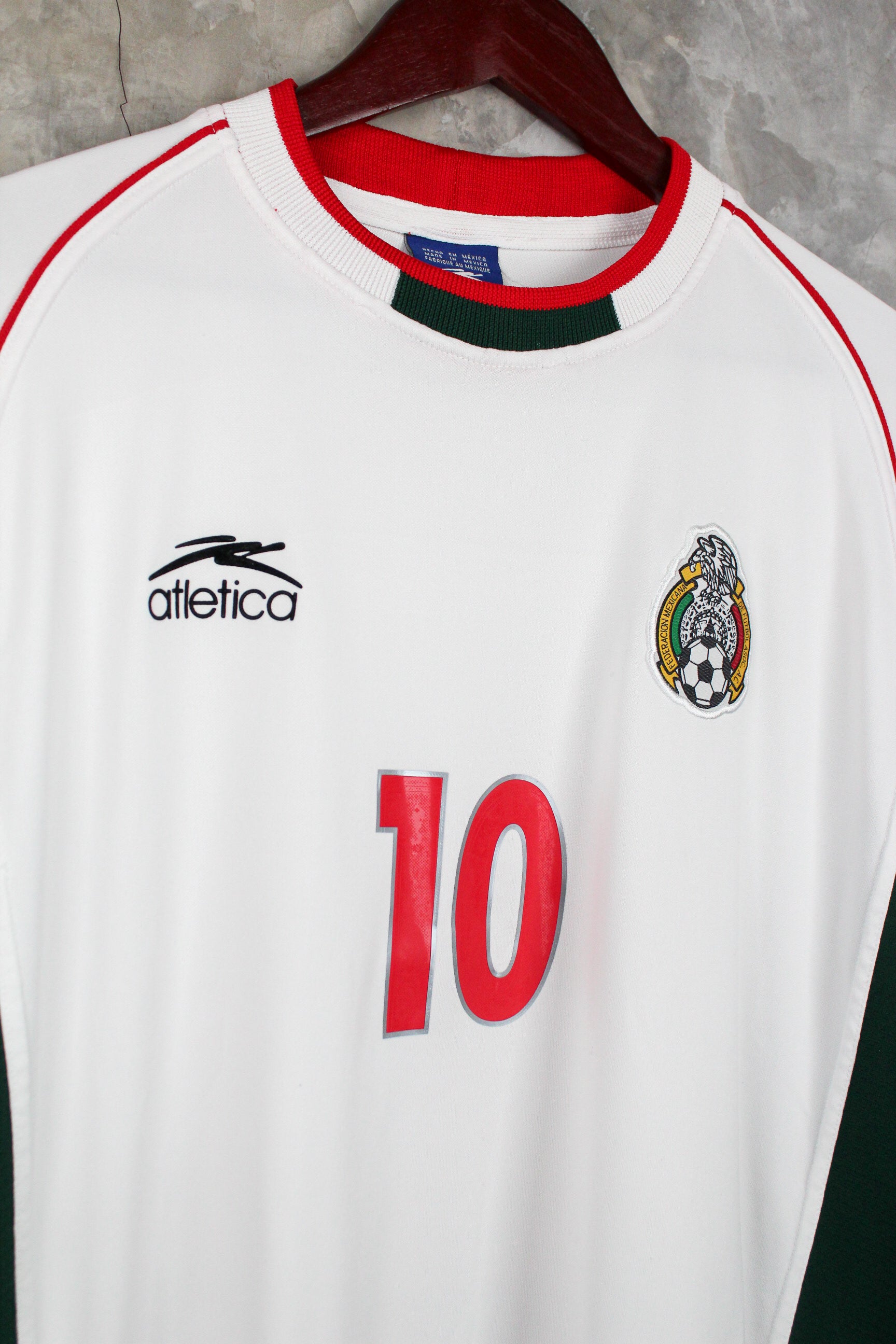 Selección Mexicana Visitante 2001 Cuauhtemoc Blanco #10