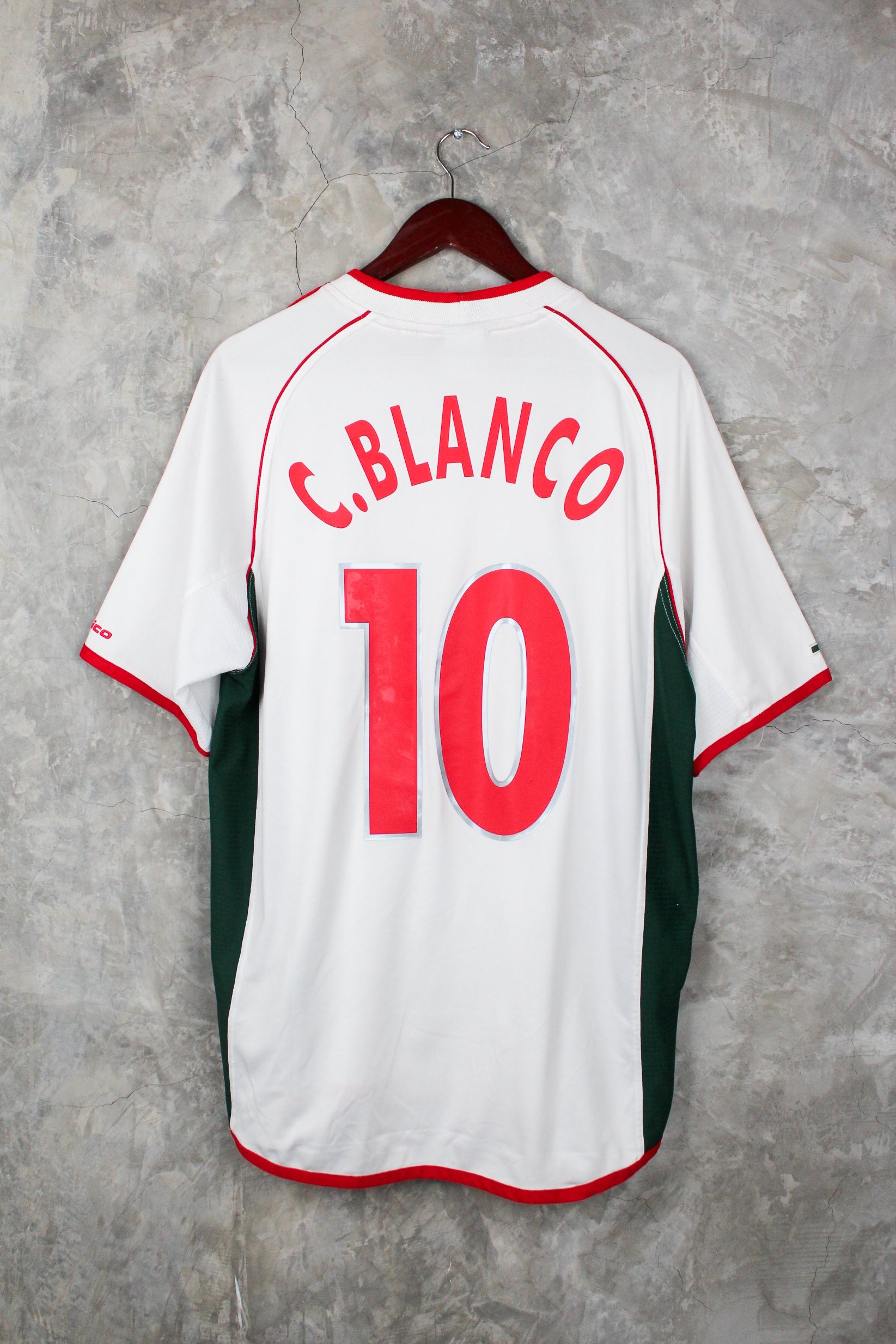 Selección Mexicana Visitante 2001 Cuauhtemoc Blanco #10