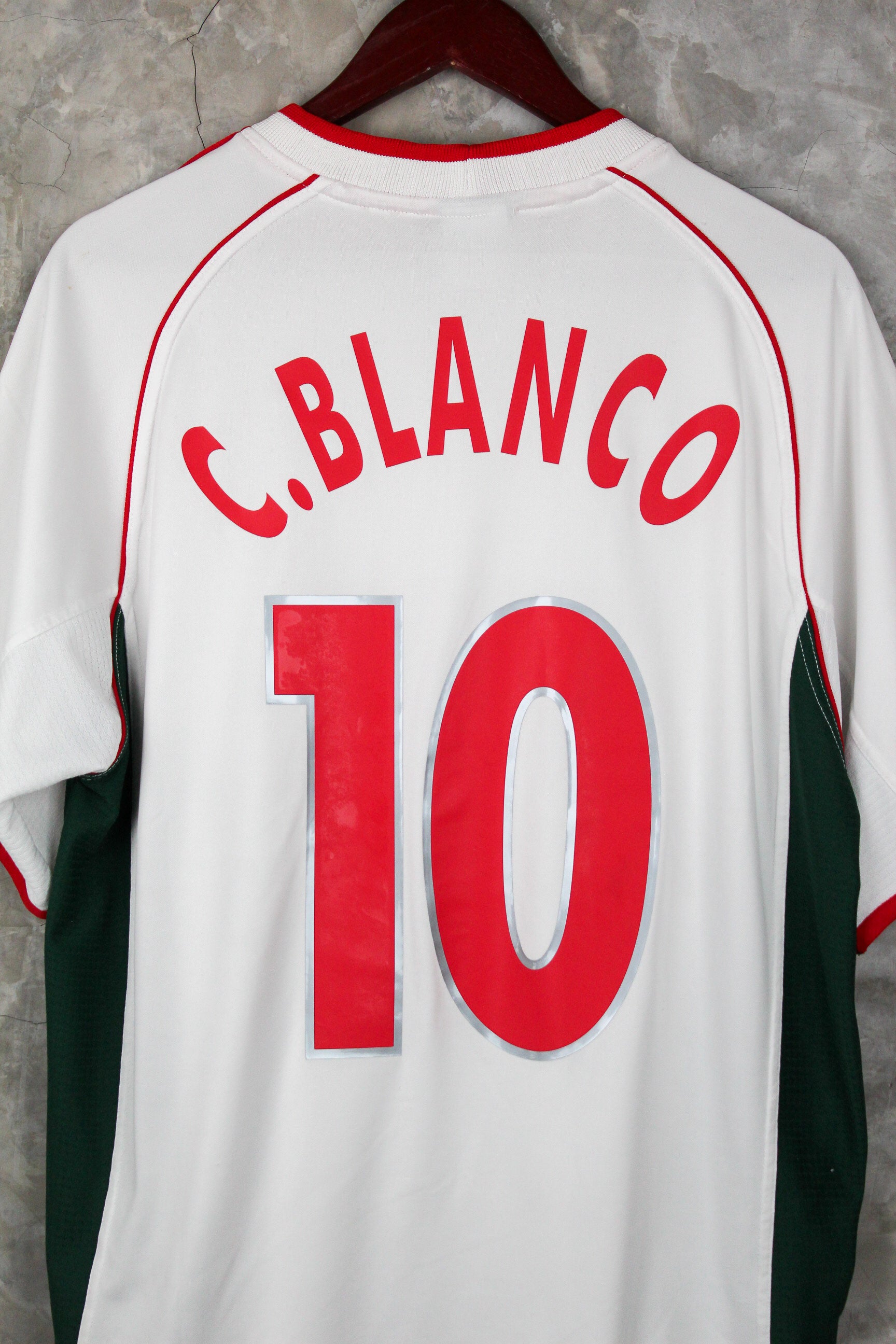 Selección Mexicana Visitante 2001 Cuauhtemoc Blanco #10