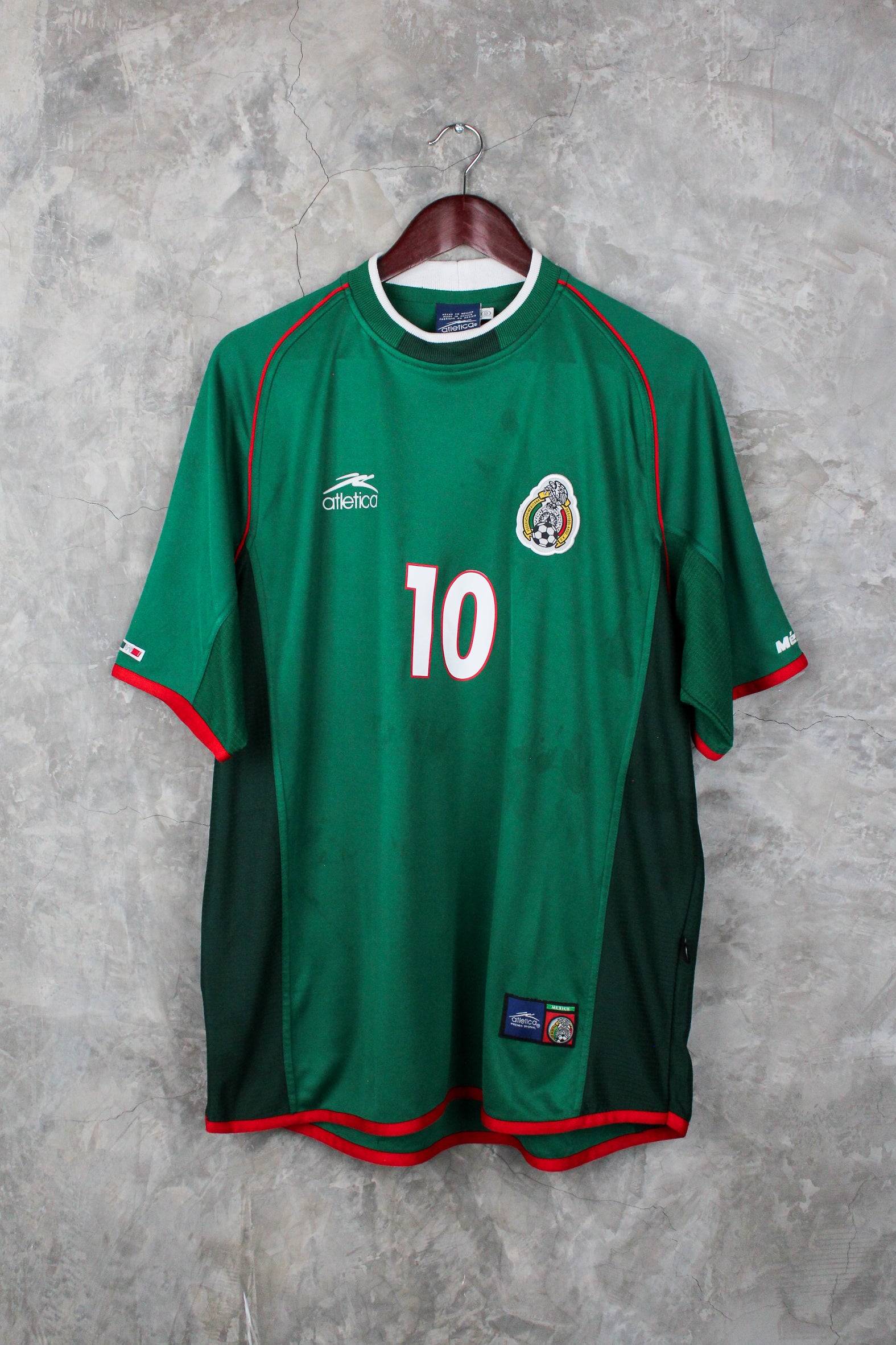 Selección Mexicana Local 2001 Cuauhtemoc Blanco #10