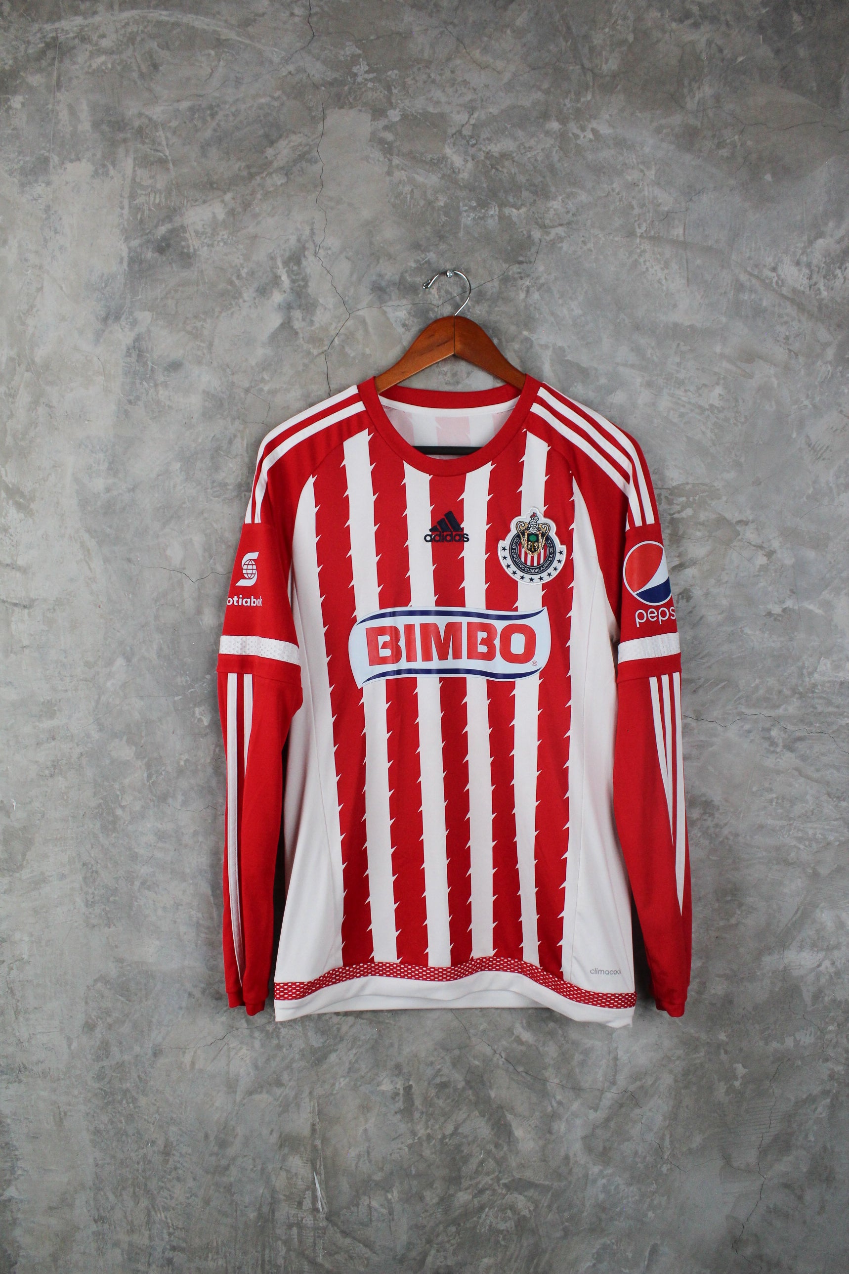 Chivas Local 2015/16 Manga Larga Omar Bravo #9