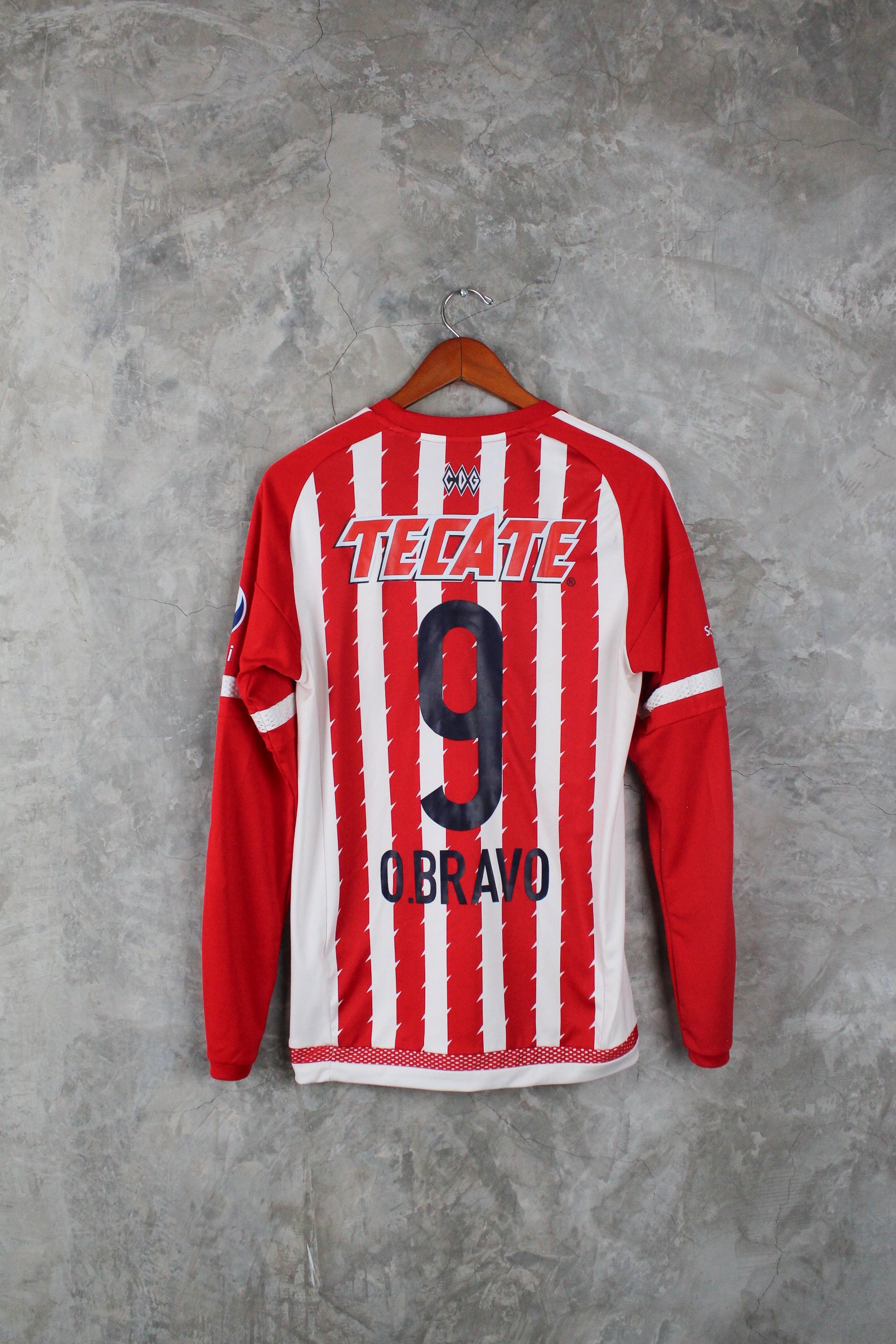 Chivas Local 2015/16 Manga Larga Omar Bravo #9