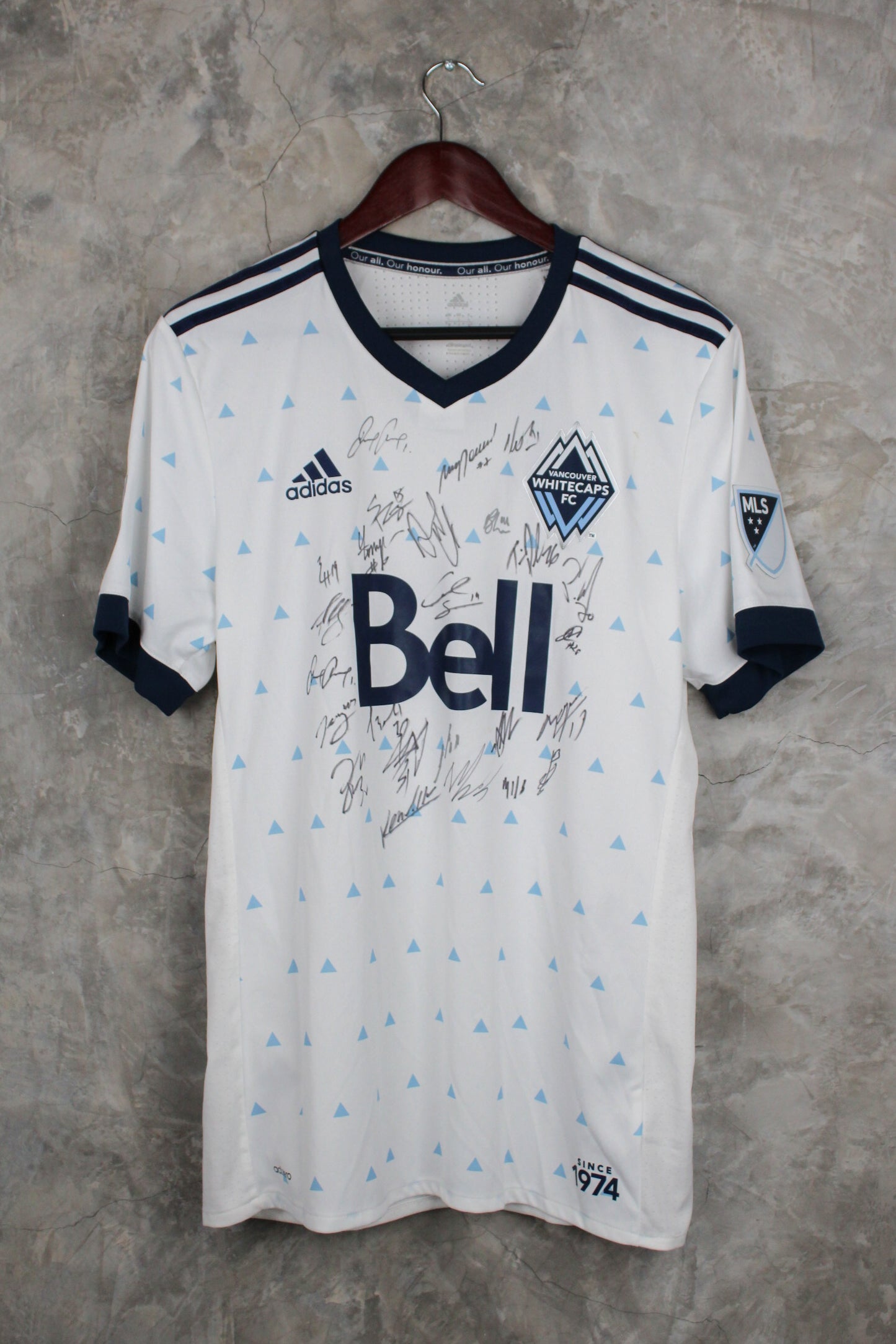 Vancouver Whitecaps Local 2017/18 Autografiada