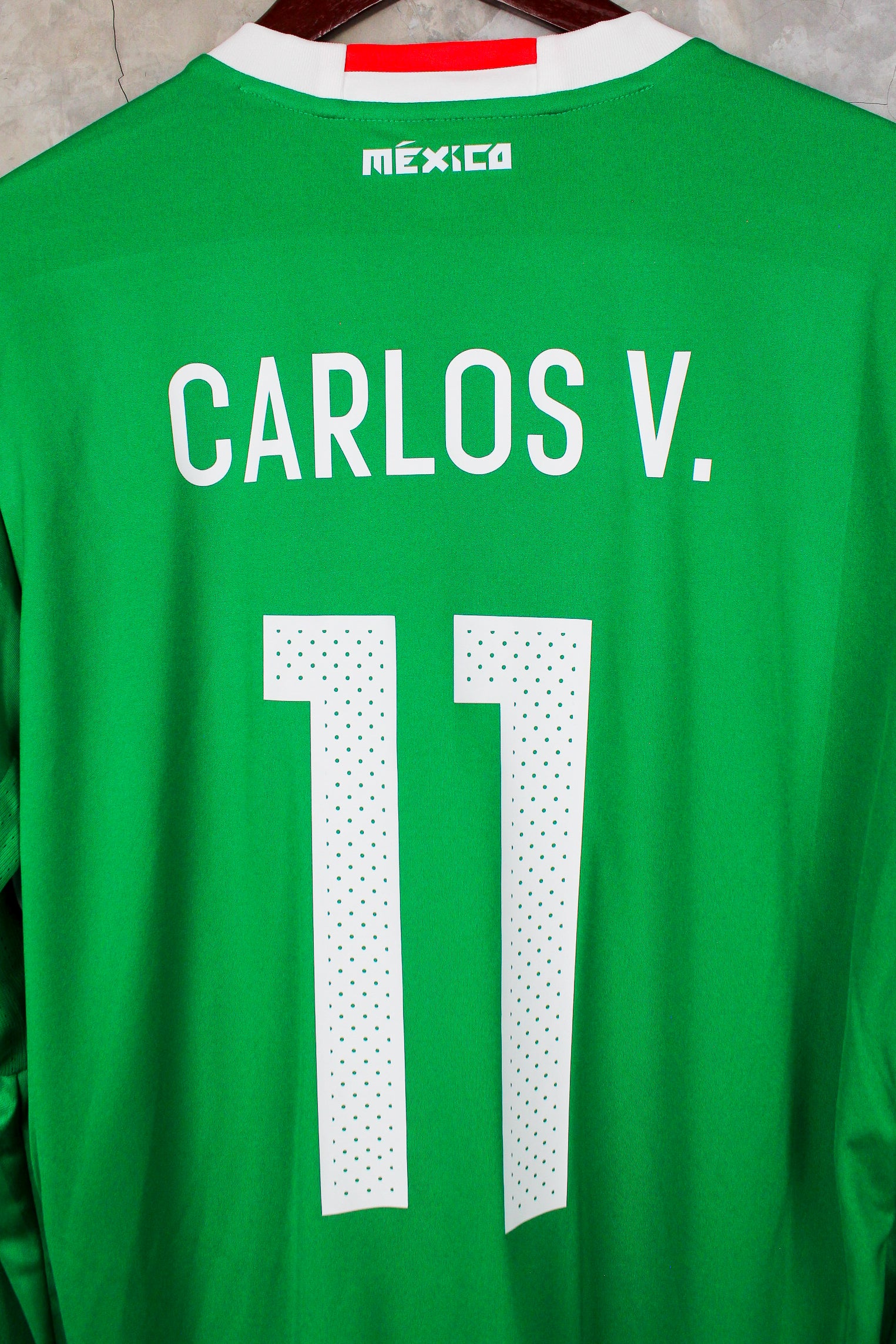 Selección Mexicana Local 2017 Manga larga Carlos Vela #11