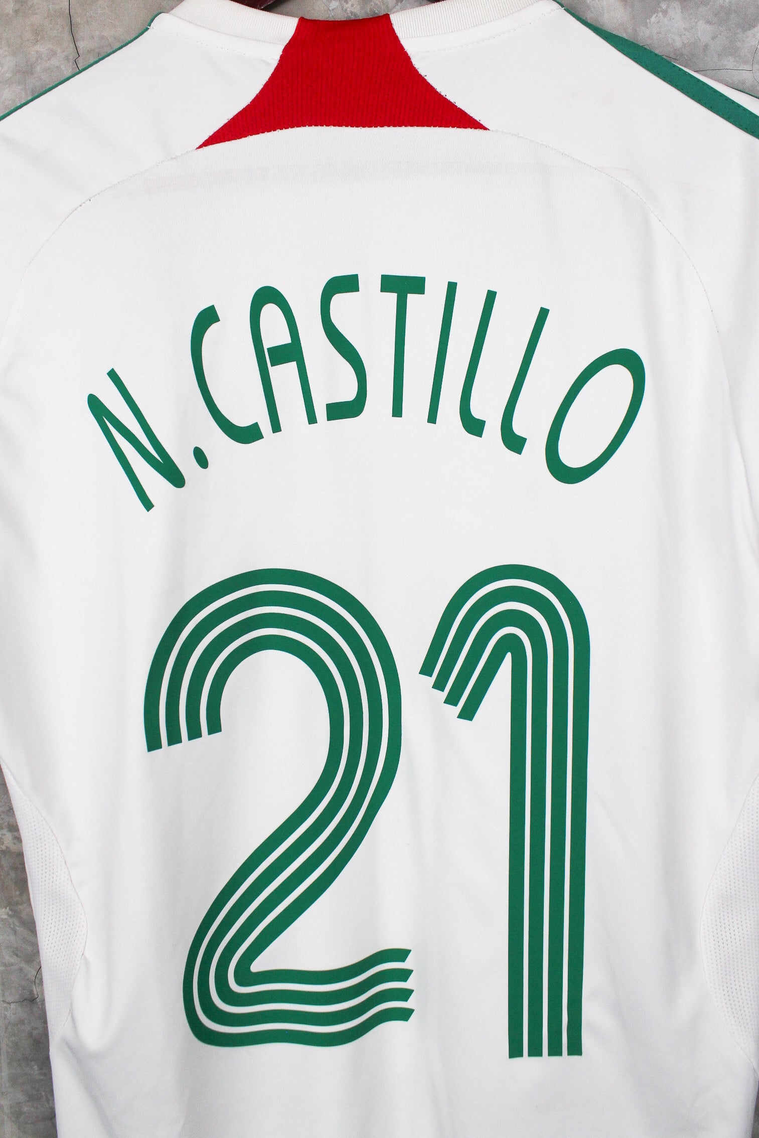 Selección Mexicana Visitante 2007 Nery Castillo #21