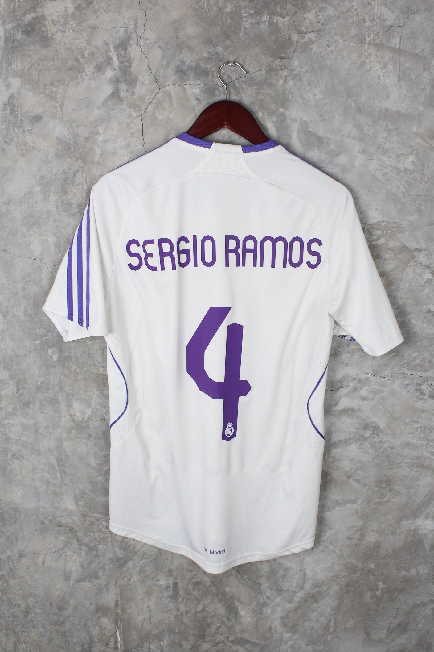 Real Madrid Local 2007/08 Sergio Ramos #4