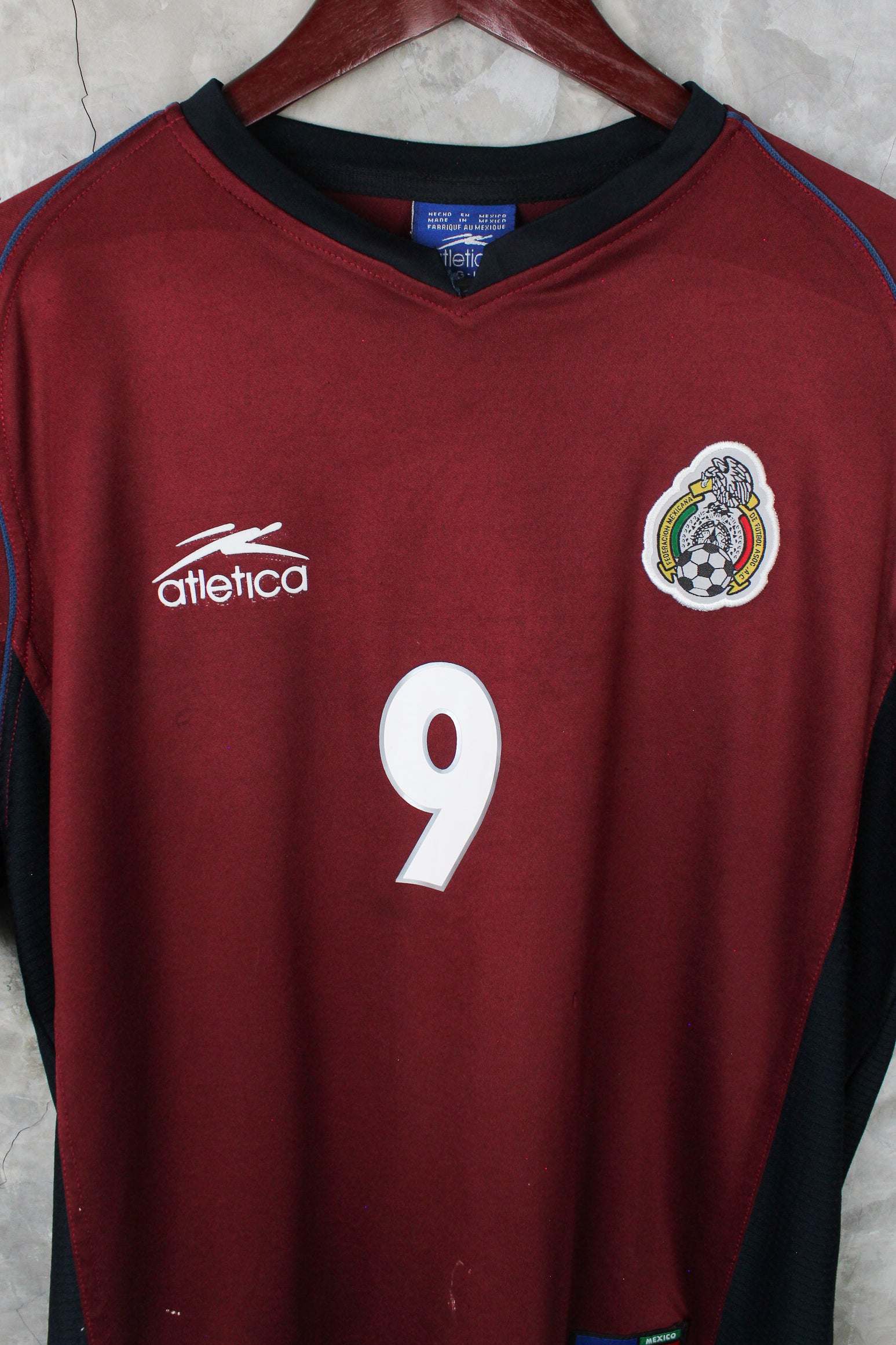 Selección Mexicana Visitante 2002 Jared Borgetti #9