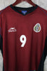 Selección Mexicana Visitante 2002 Jared Borgetti #9