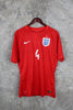 Selección Inglesa Visitante 2014 Steven Gerrard #4