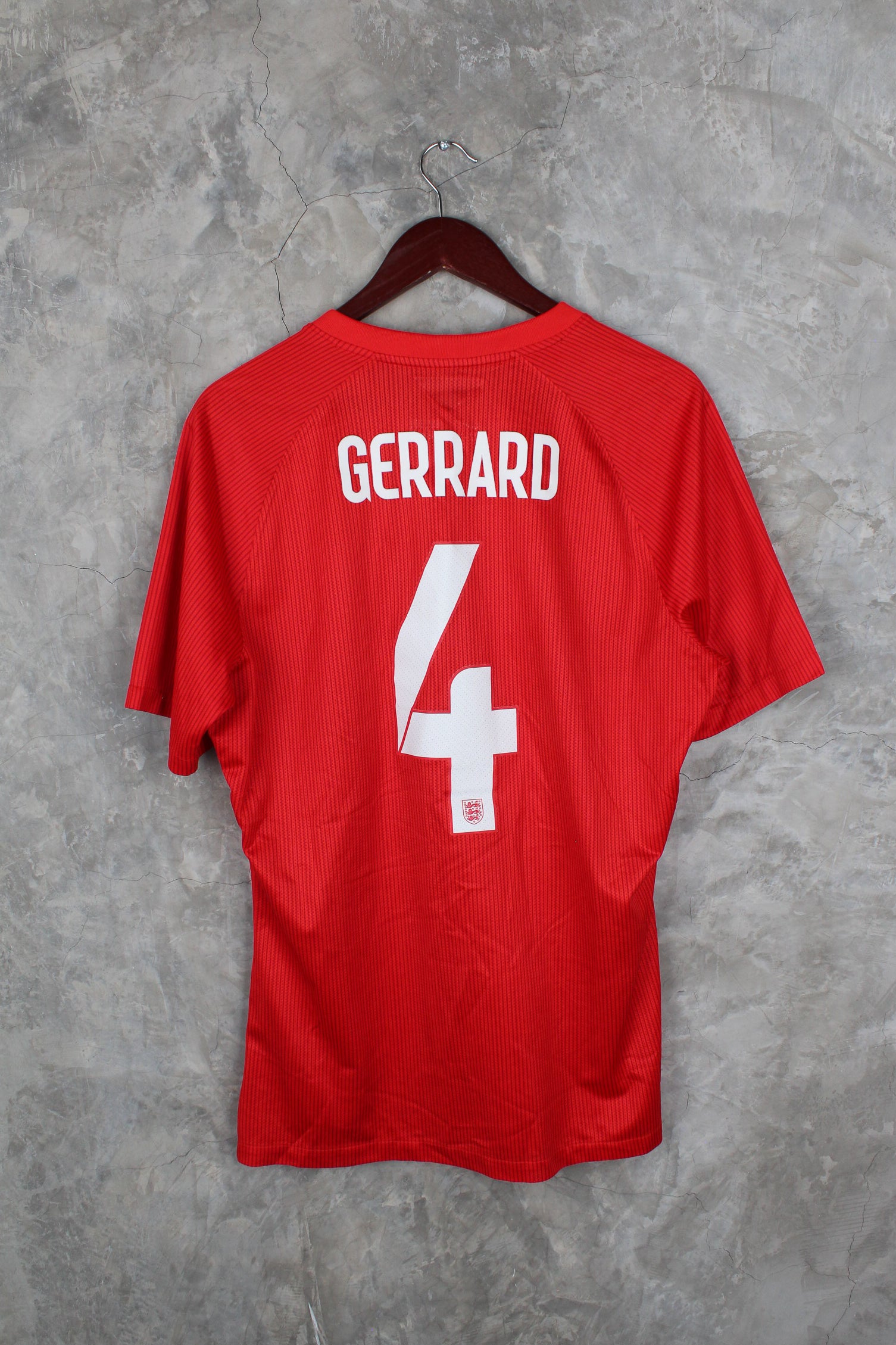 Selección Inglesa Visitante 2014 Steven Gerrard #4