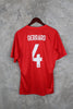 Selección Inglesa Visitante 2014 Steven Gerrard #4