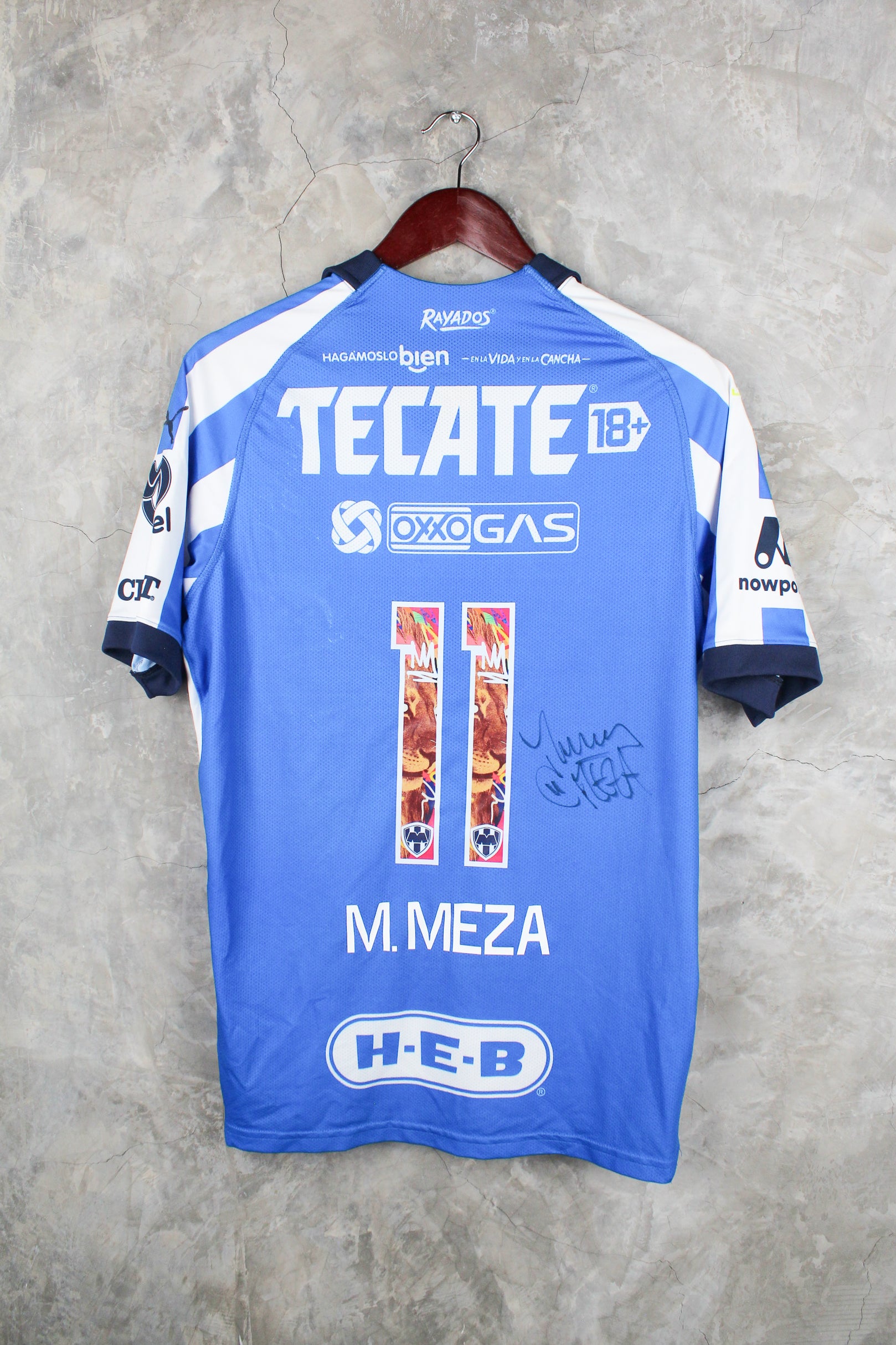 Rayados Monterrey Local 2023/24 Maximiliano Meza #11