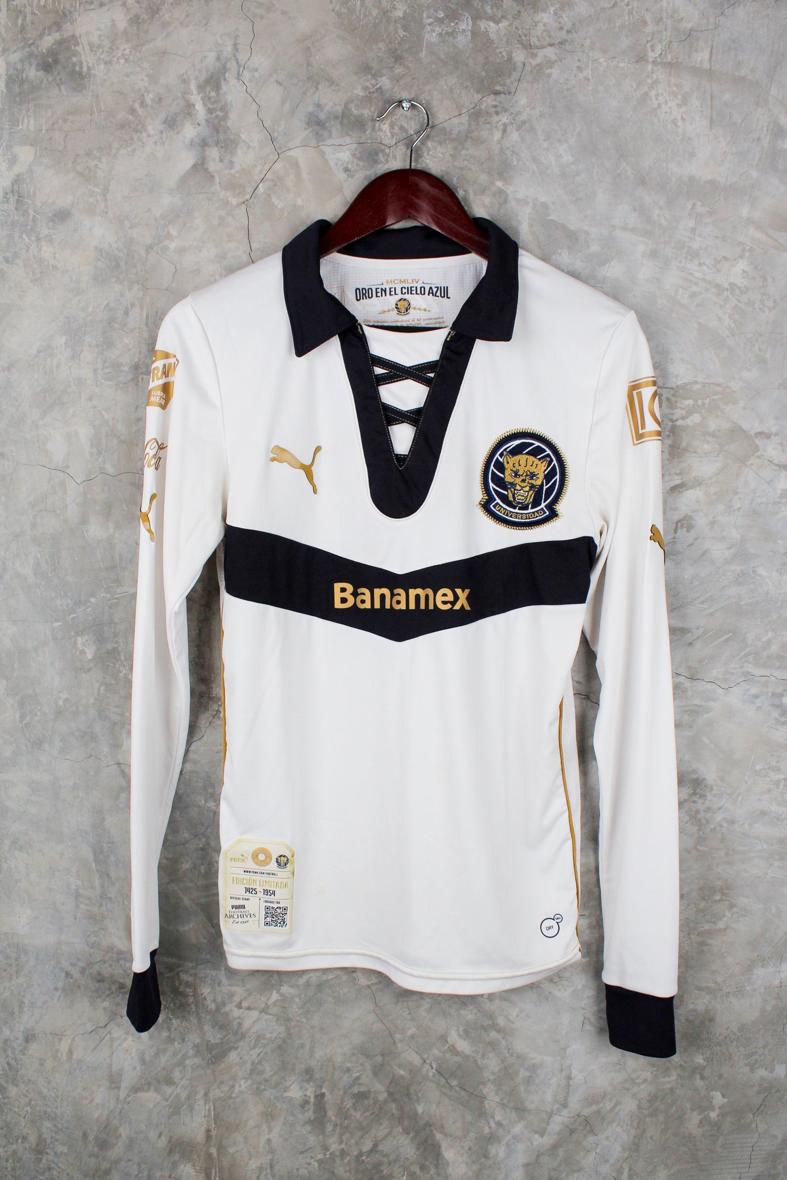 Pumas Unam Jersey Playera Pumas Blanca OLD SCHOOL SPORTS Pumas