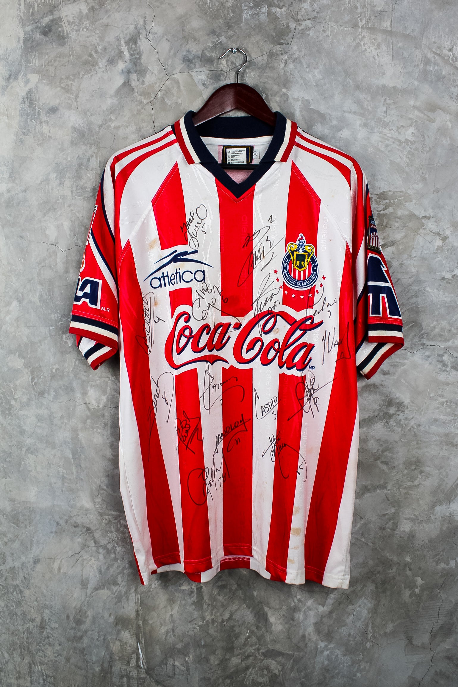 Chivas Local 1998/99 firmada