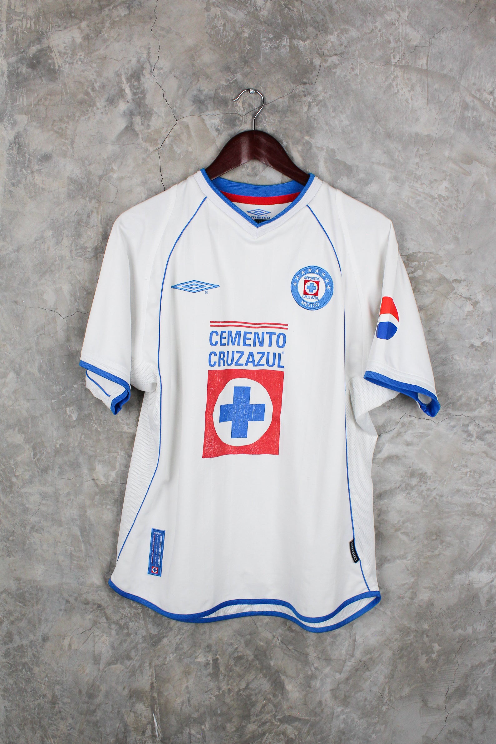 Cruz Azul Visitante 2002/03 Sebastián "Loco" Abreu #13