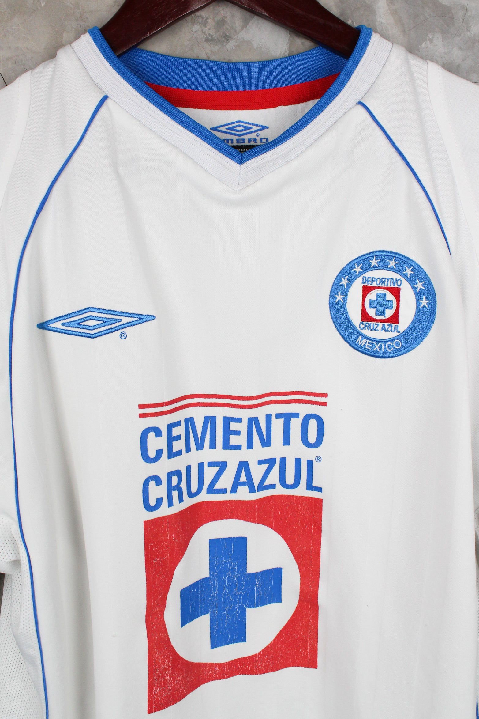 Cruz Azul Visitante 2002/03 Sebastián "Loco" Abreu #13