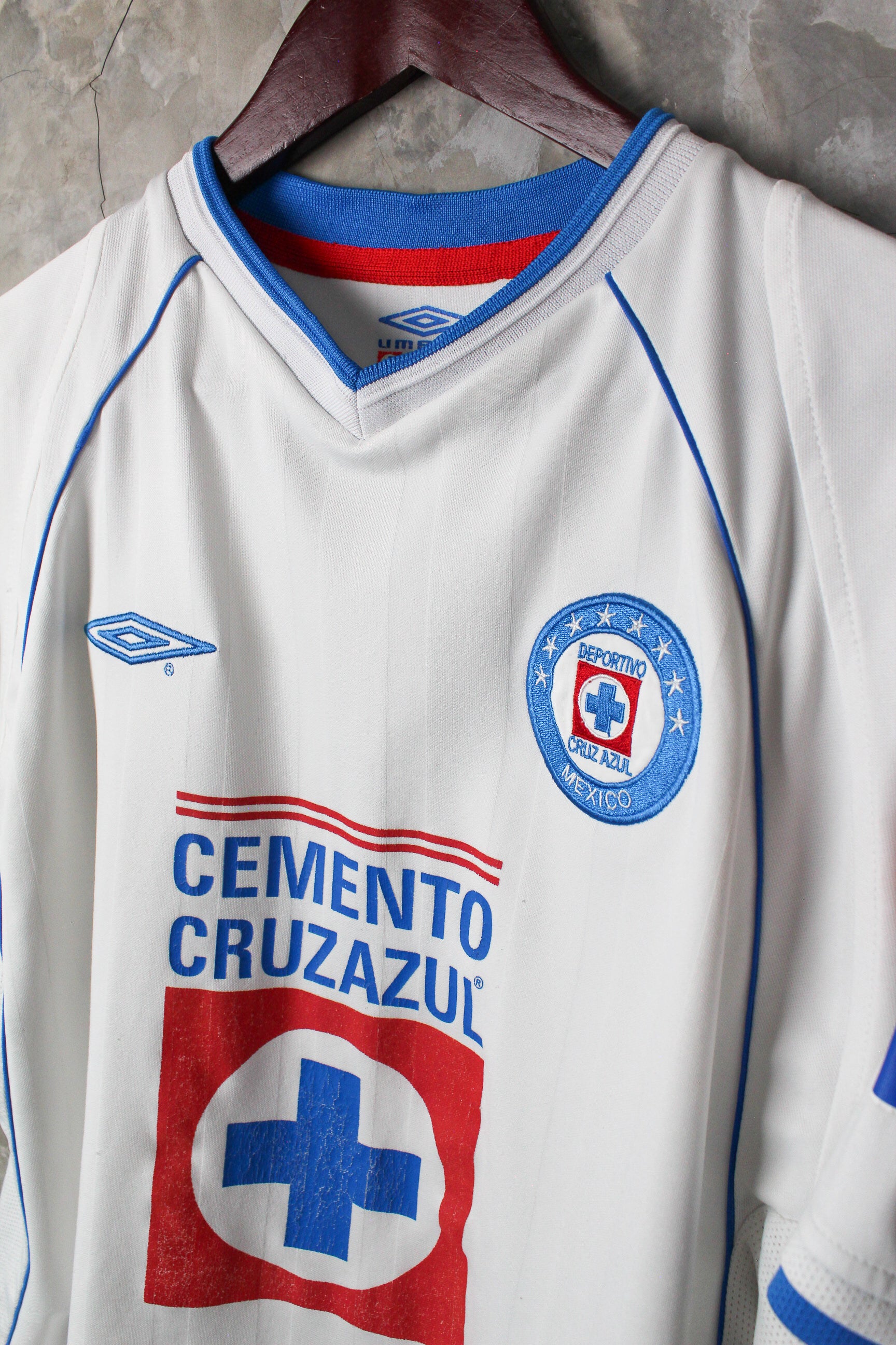 Cruz Azul Visitante 2002/03 Sebastián "Loco" Abreu #13