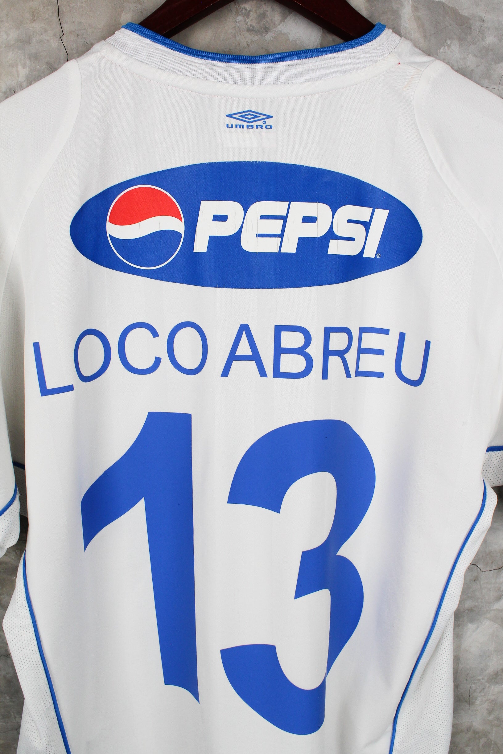 Cruz Azul Visitante 2002/03 Sebastián "Loco" Abreu #13