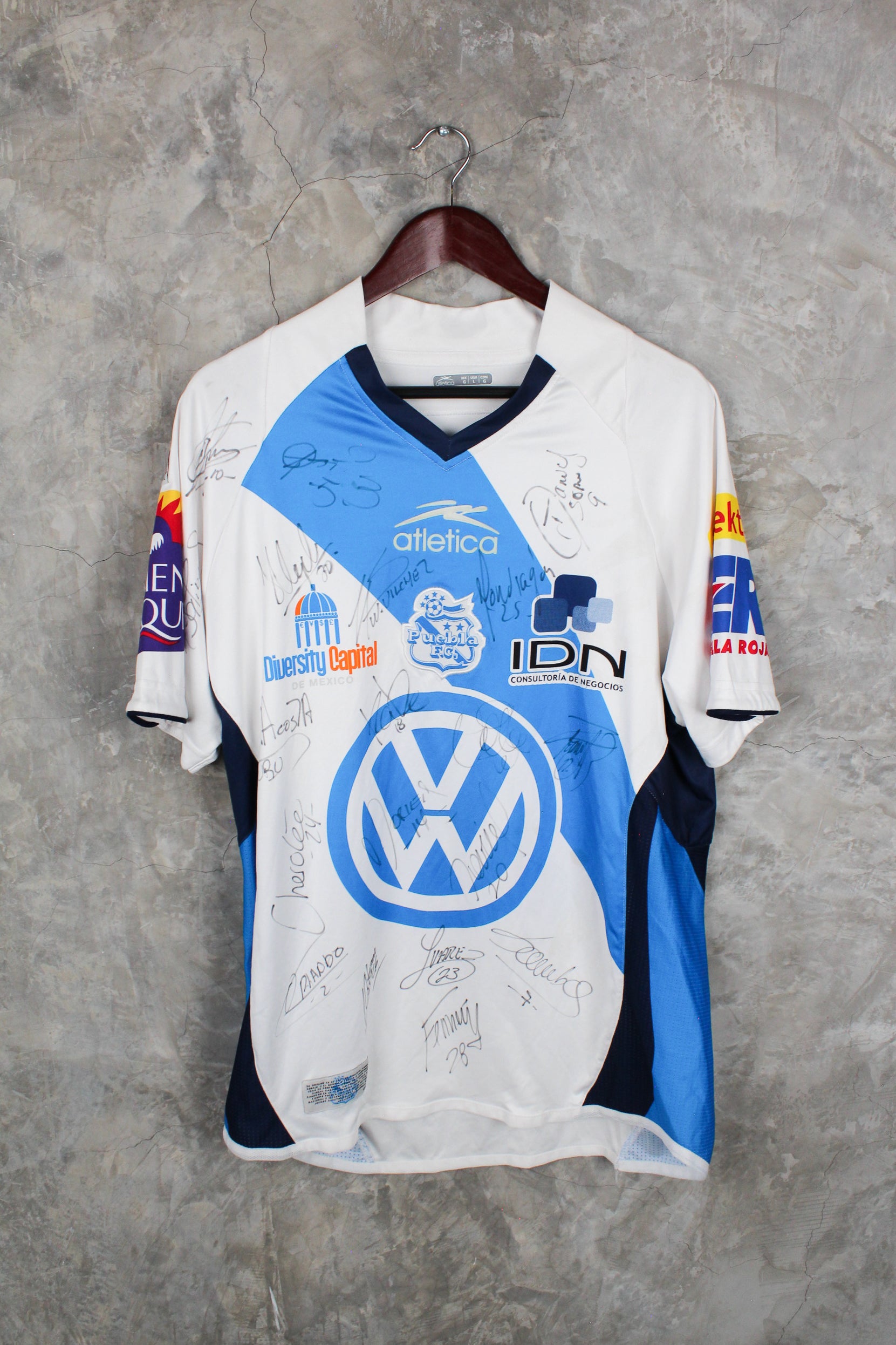 Puebla FC Local 2008/09 firmada